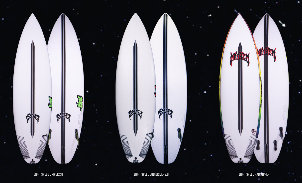 6'1 LOST LIGHTSPEED DRIVER 3.0 PLUS SURFBOARD- Catalyst