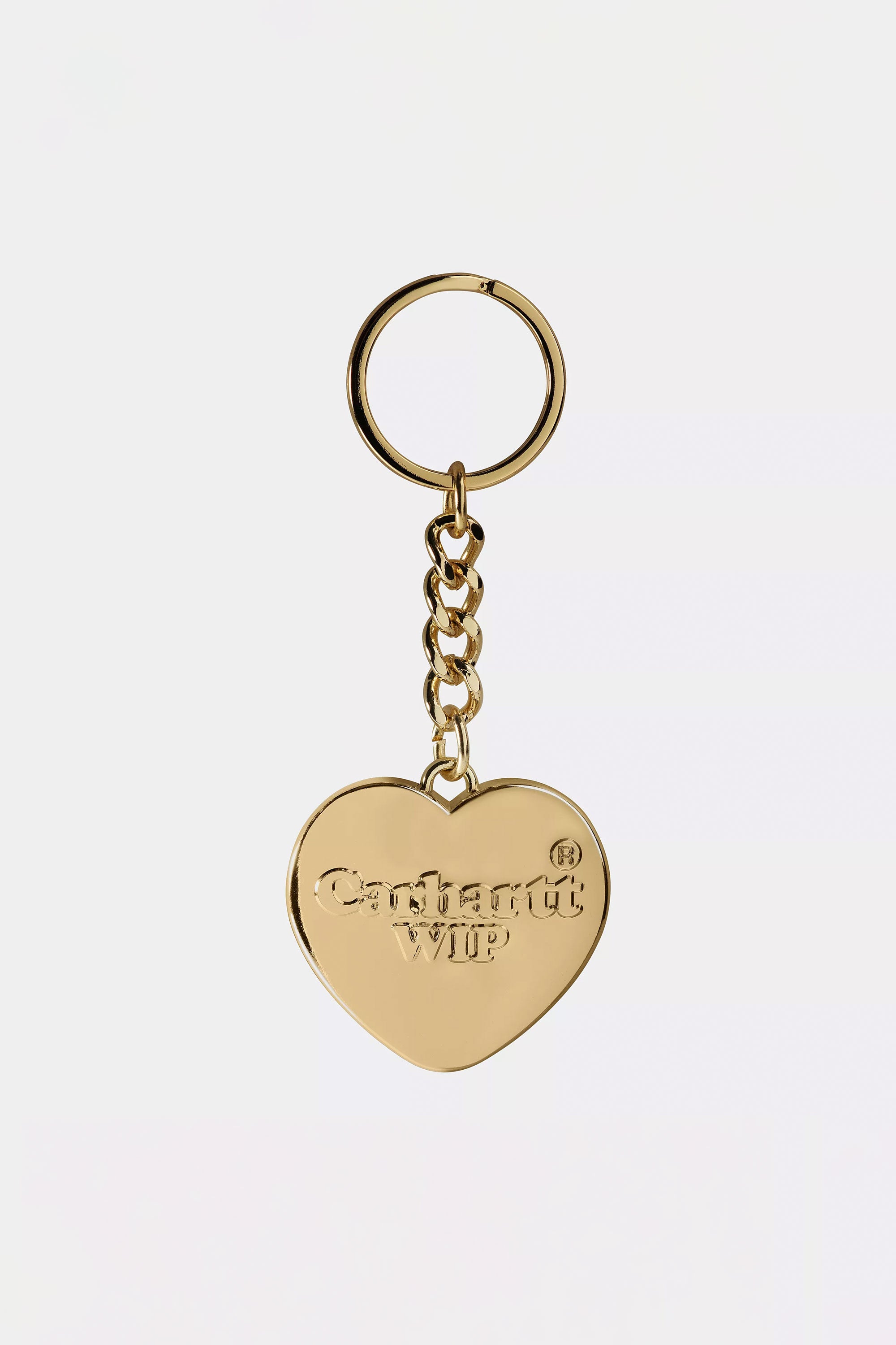 CARHARTT WIP | HEART KEYCHAIN GOLD キーリング キーチェーン Carhartt WIP Heart Keychain Gold | One Size | 1142353_One Size