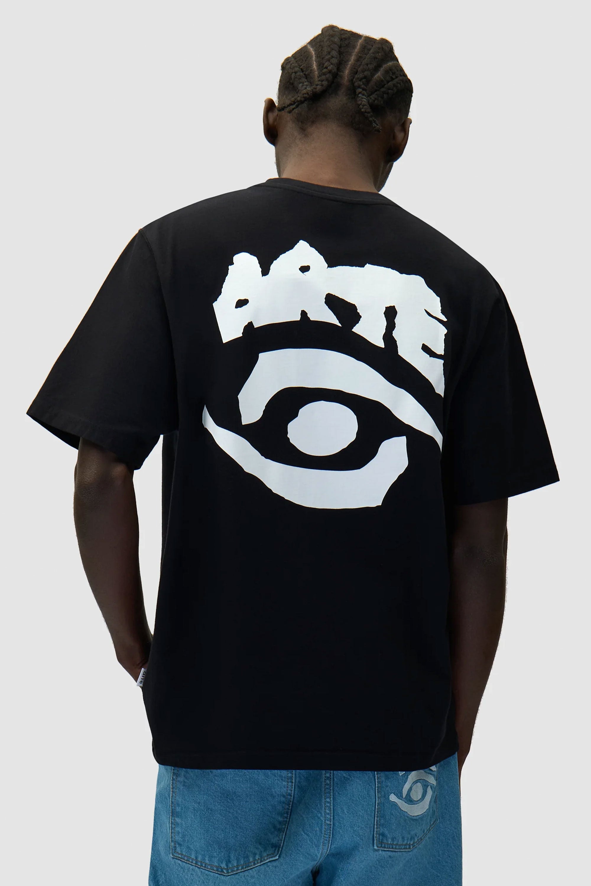 ARTE - EYE PRINT T-SHIRT - BLACK – PUKAS SURF SHOP