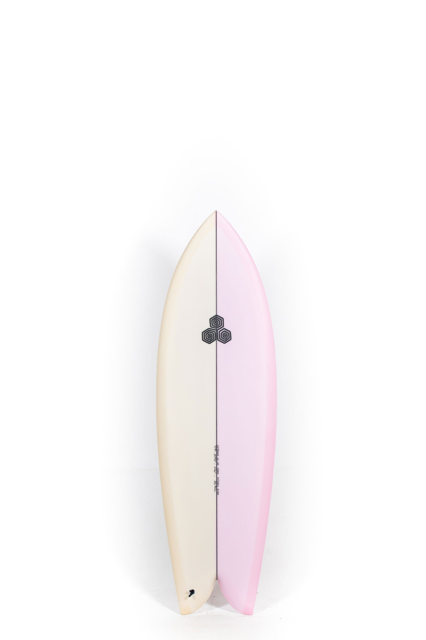 Beige and Pink Channel Islands Feb's Fish size 5'9" at Pukas Surf Shop