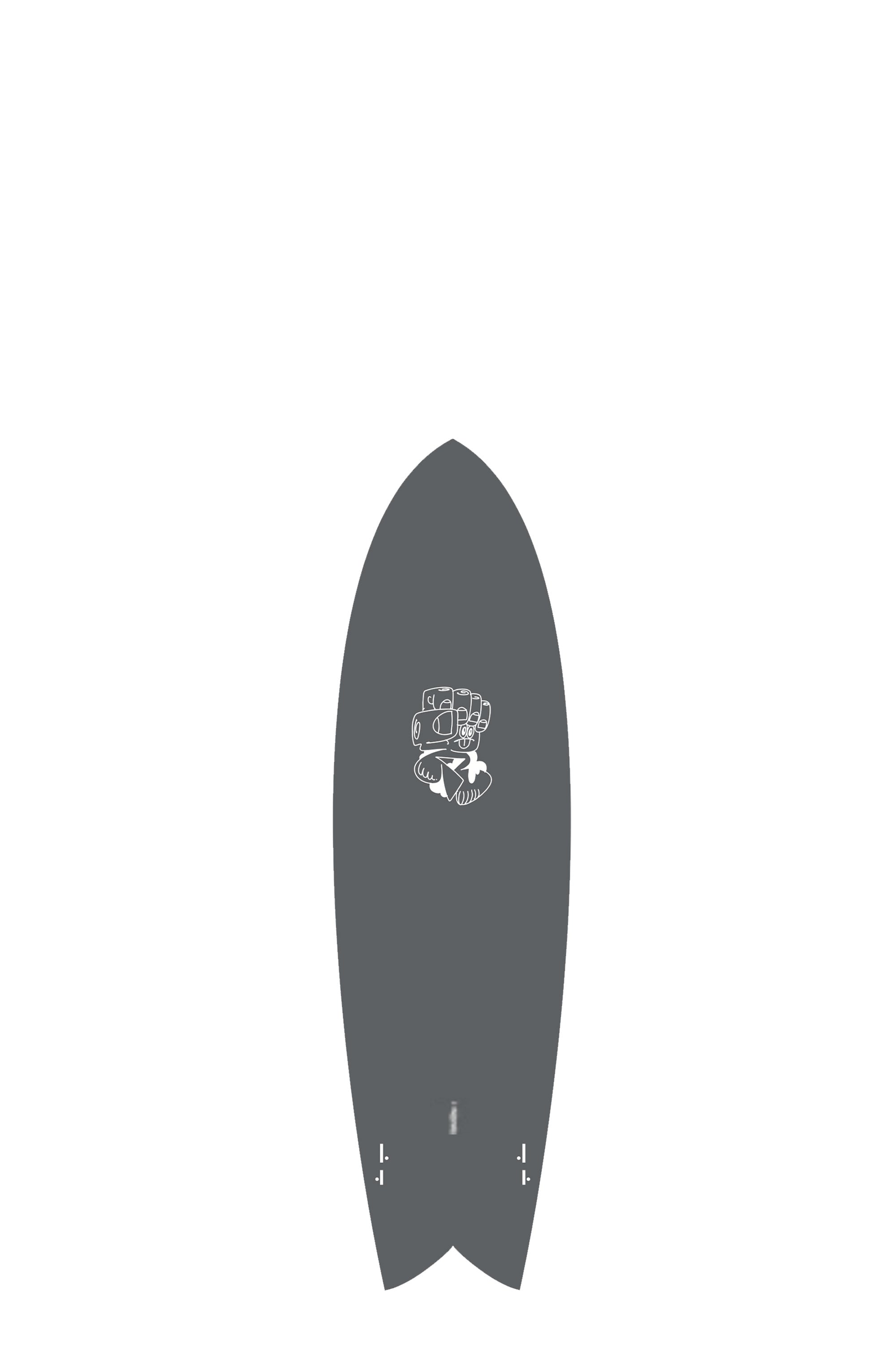 Crime Surfboards - KEEL FISH 6'0 Crime Surfboards - KEEL FISH 6'0