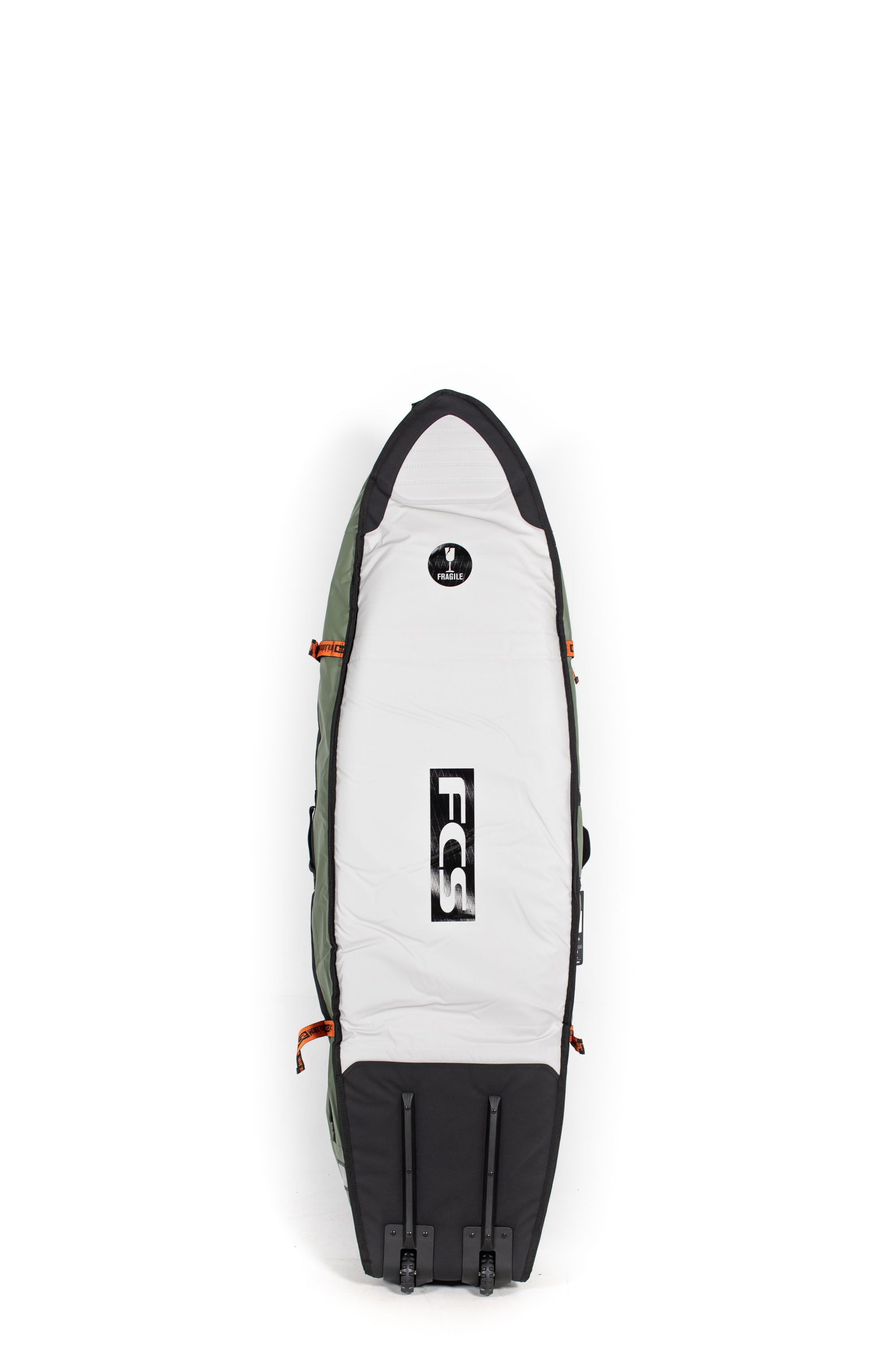 FCS 6.3 Travel 4 Wheelie Shortboard Fish | Shop at PUKAS SURF SHOP