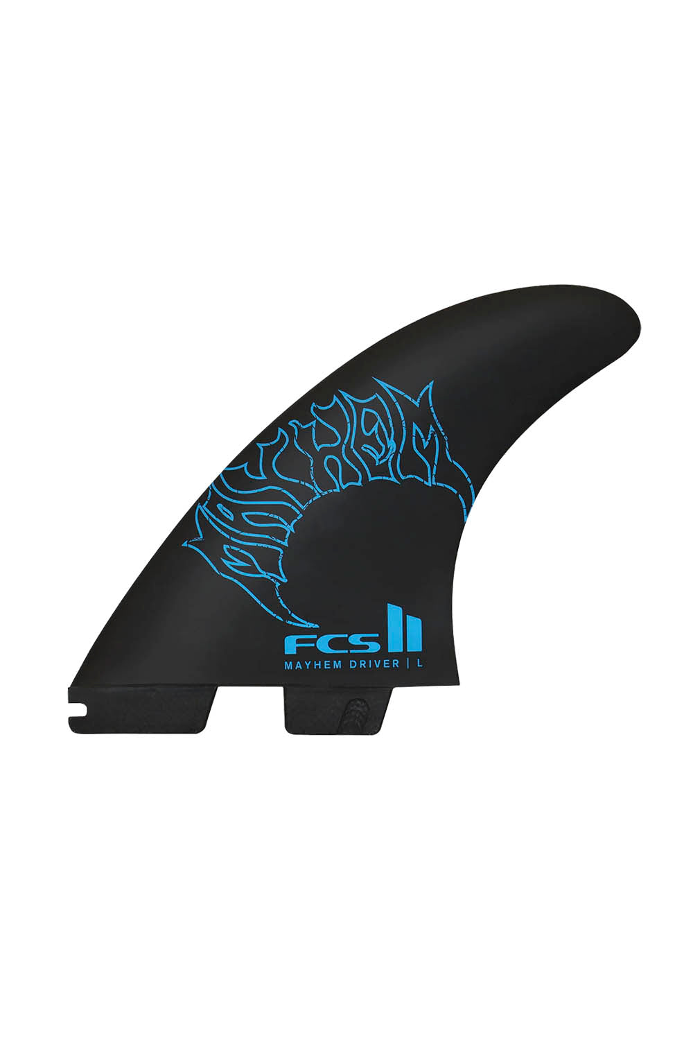 FCS - FCS II MAYHEM DRIVER - PC CARBON - BLUE - L - 3FINS – PUKAS
