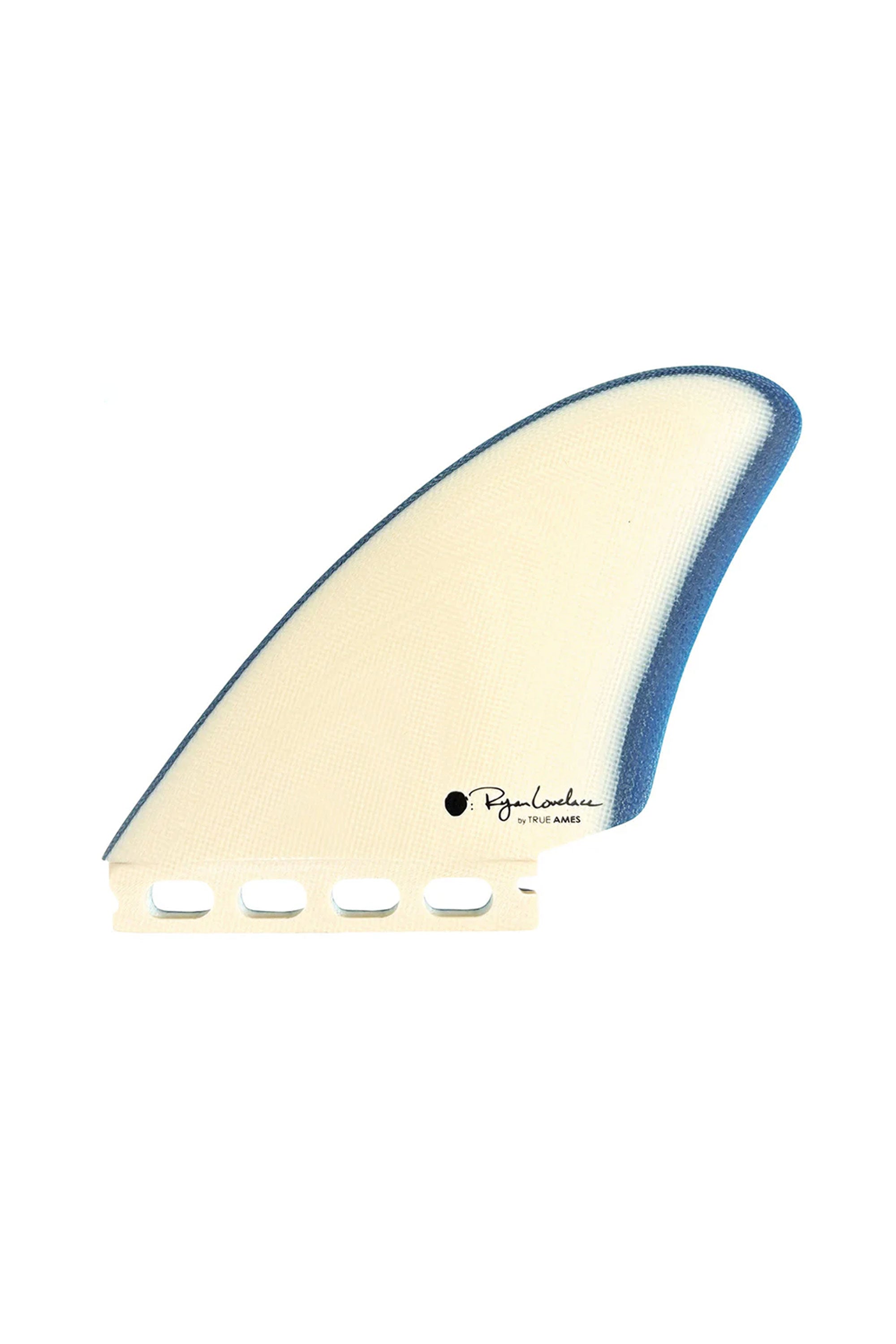 TRUE AMES LOVELACE PIGGYBACK KEEL IVORY ROYAL BLUE 2FINS | Shop at