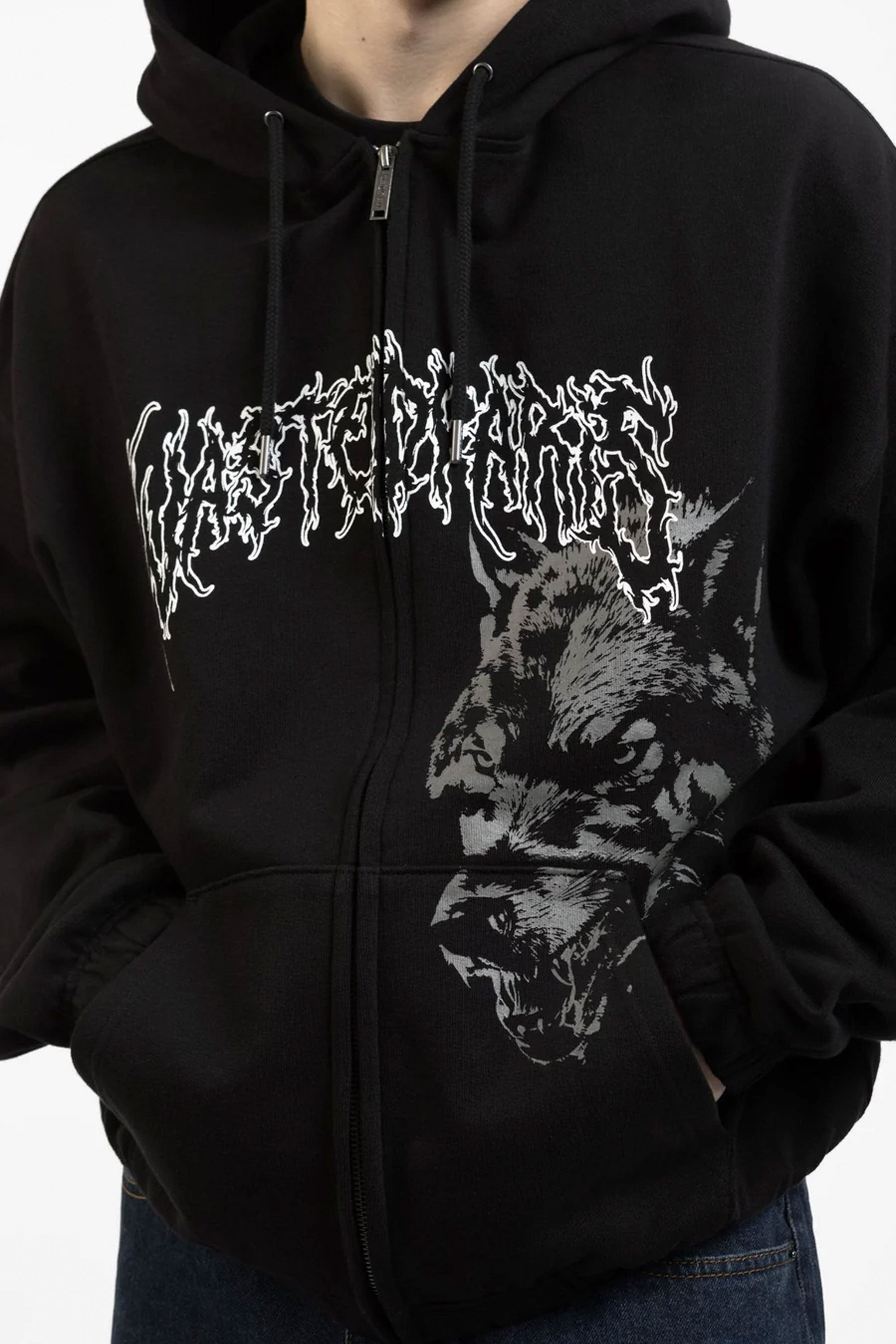 Wasted Paris パーカー hoodie zip iron arch WASTED PARIS (ウェイステッドパリス)商品ページ - Iron Arch