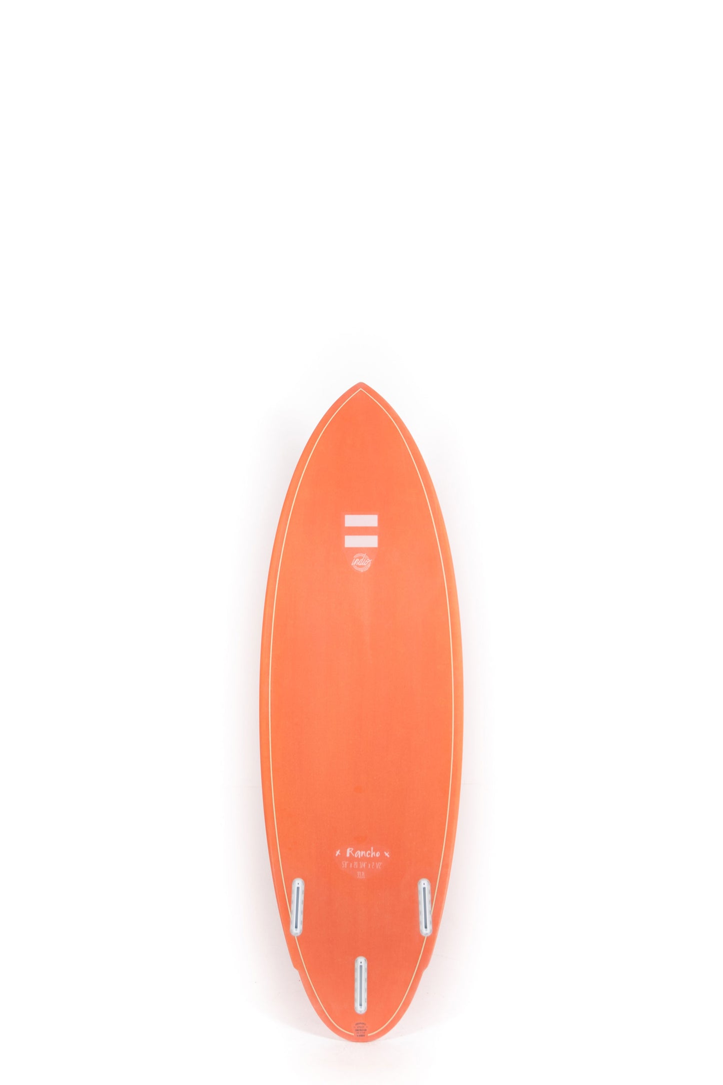 Pukas Surf Shop Indio Surfboards Rancho Red Fall 5'8"