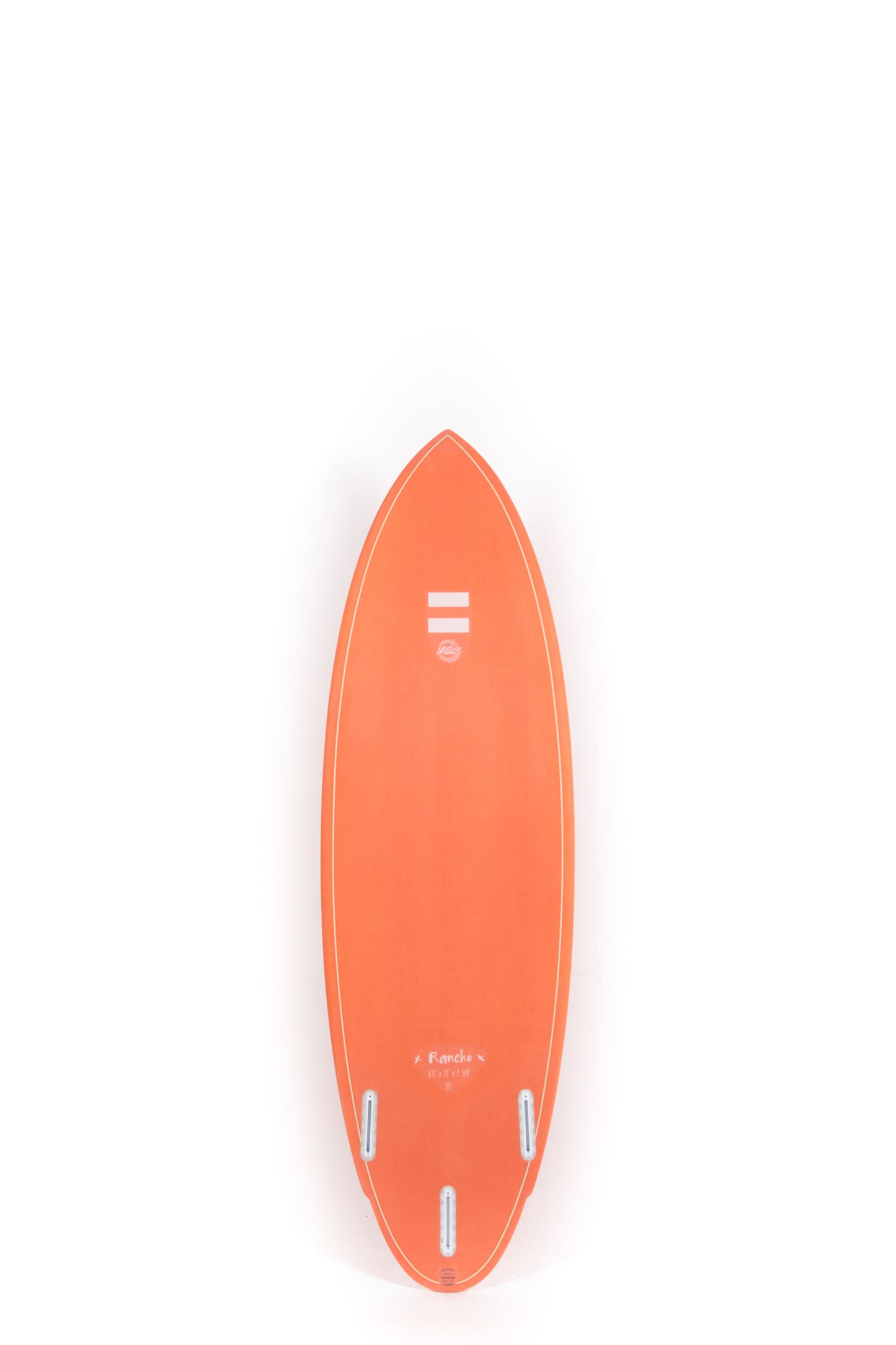 Pukas Surf Shop Indio Surfboards Rancho Red Fall 6'0"