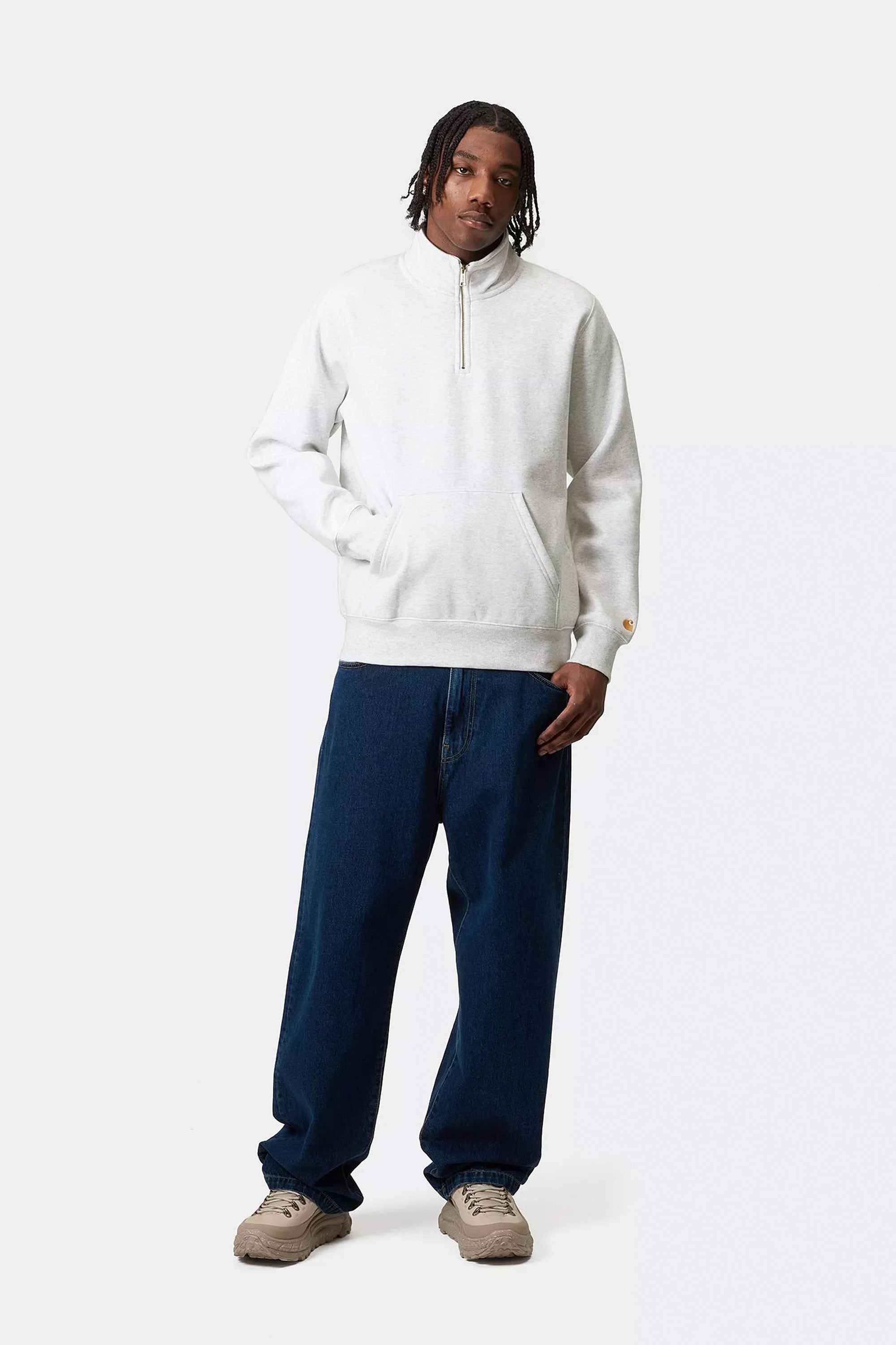 CARHARTT WIP - CHASE NECK ZIP | Shop at PUKAS SURF SHOP