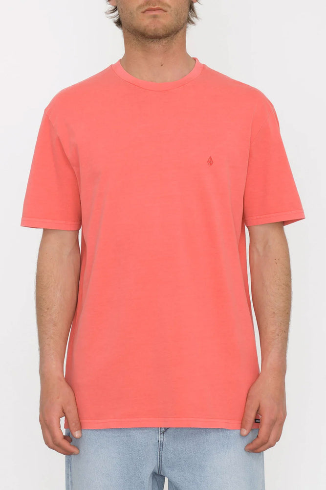 Pukas-Surf-Shop-MAN-TEE-VOLCOM-SOLID-STONE-WASHED-RBY