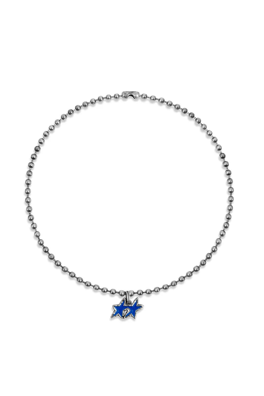 TwoJeys Blue Melted Stars Ball Necklace | Shop at PUKAS SURF SHOP