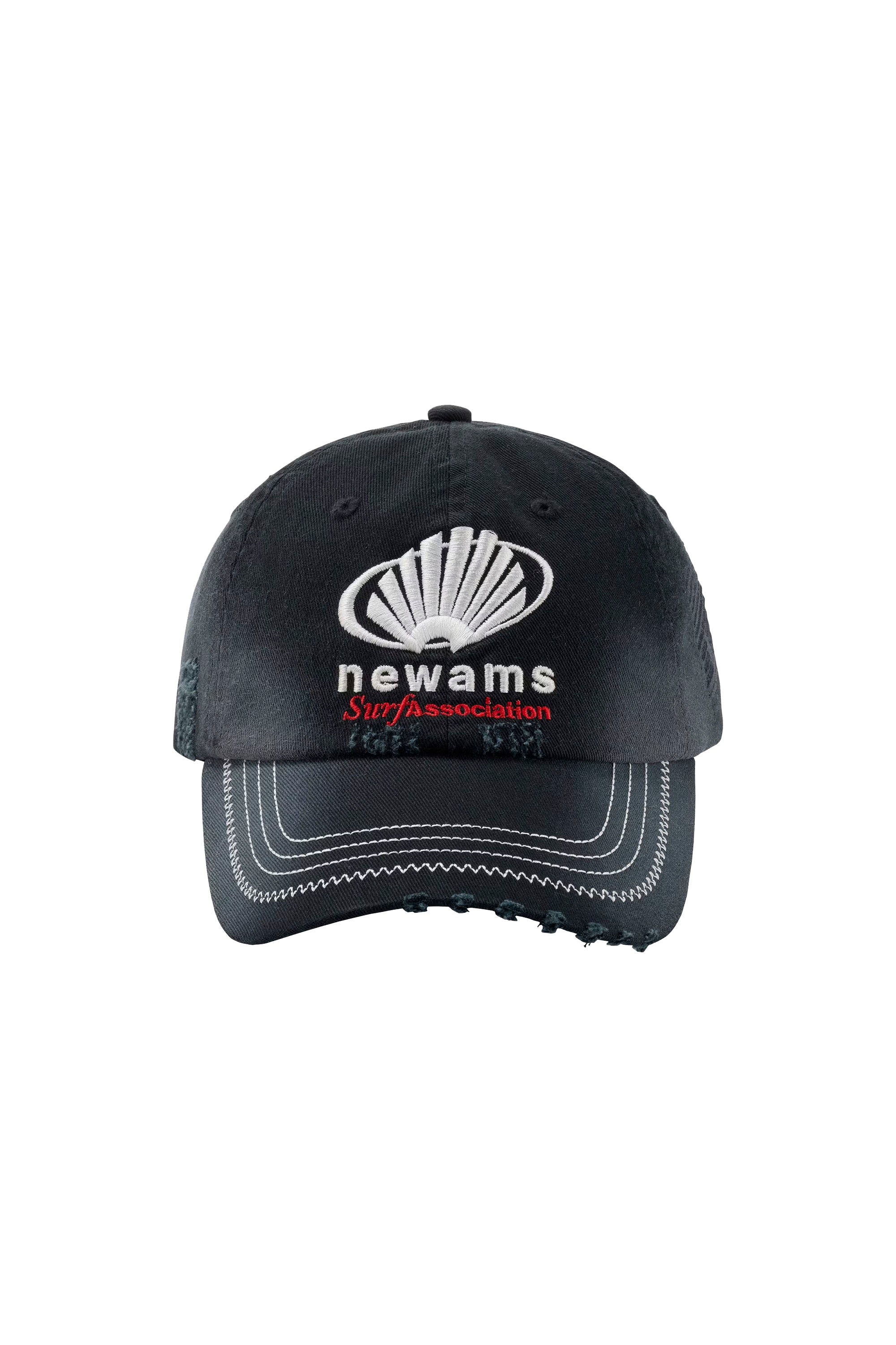 NEW AMSTERDAM SURF ASSOCIATION Sponsor Cap Black | Shop at PUKAS