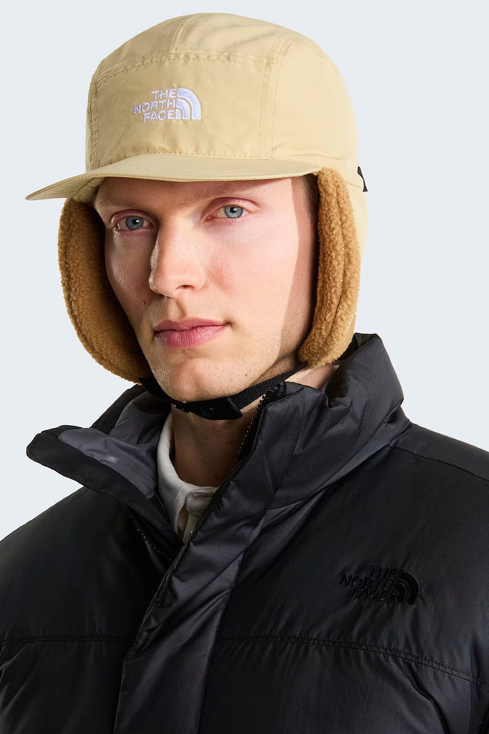 The North Face Yumiori Trapper Cap Brown | Shop at PUKAS SURF SHOP