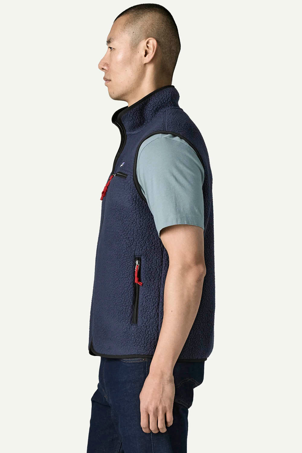 PATAGONIA Retro Pile Vest Man New Navy | Shop at PUKAS SURF SHOP