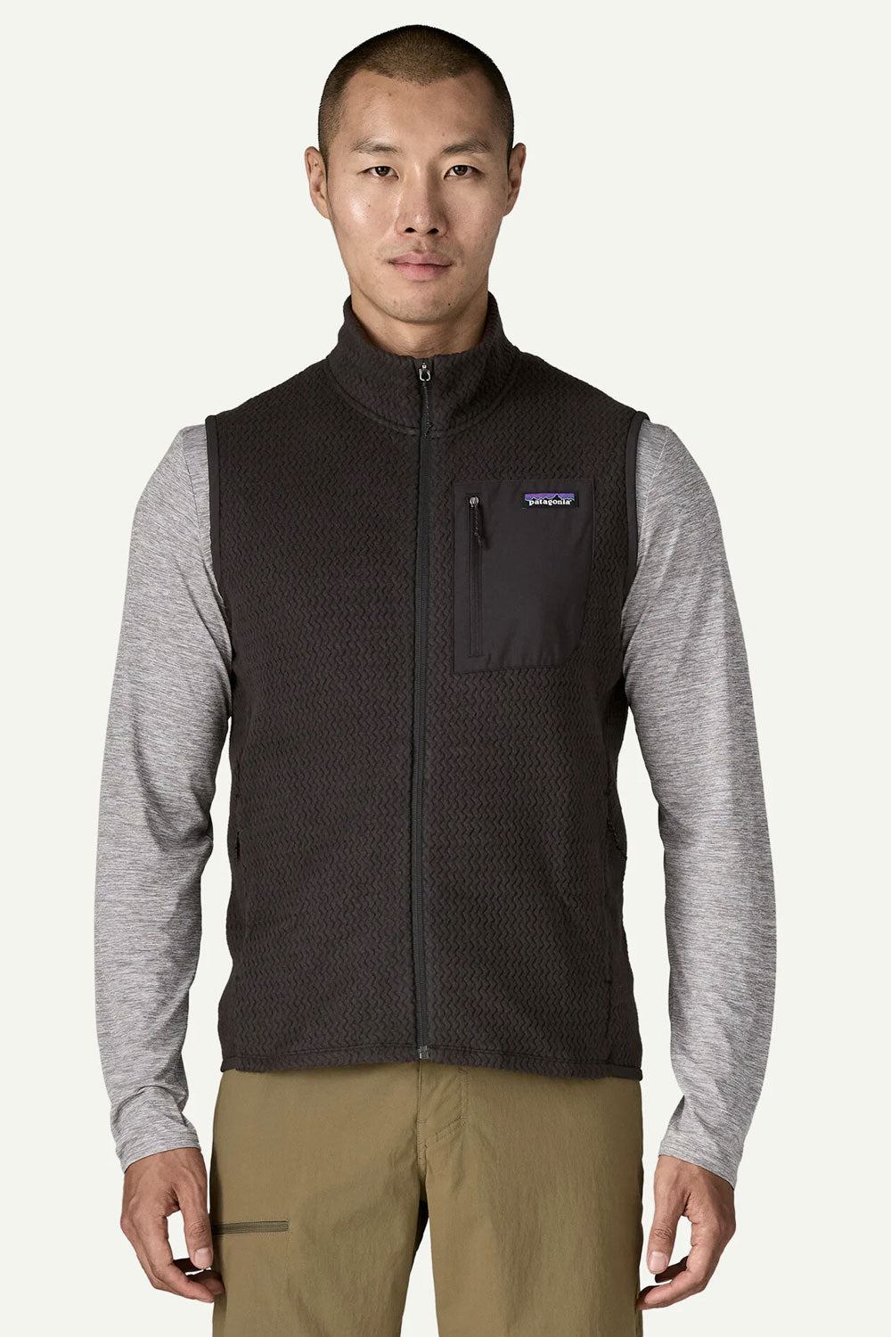 PATAGONIA - R1 AIR VEST - BLACK – PUKAS SURF SHOP