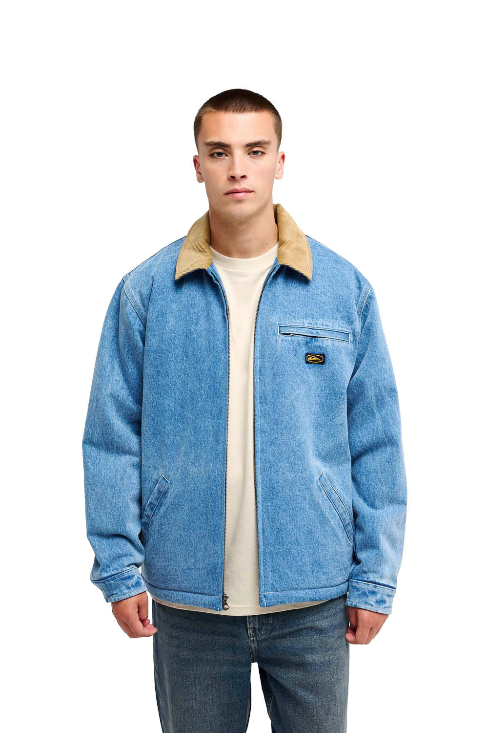 QUIKSILVER Shaper Pad Jacket Stone Dirty | Shop at PUKAS SURF SHOP