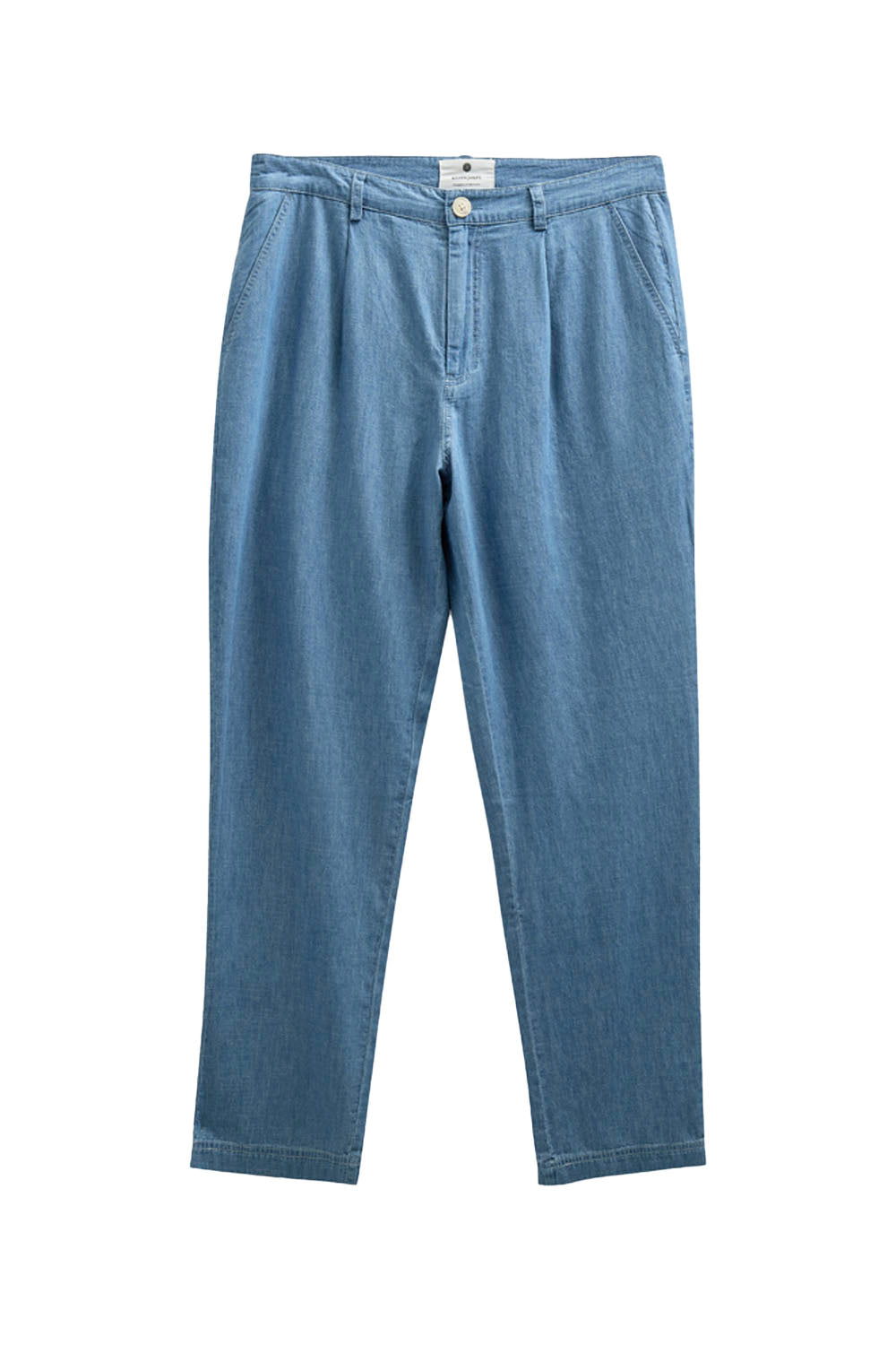 Anerkjendt Akjan Chambray Pants Blue | Shop at PUKAS SURF SHOP