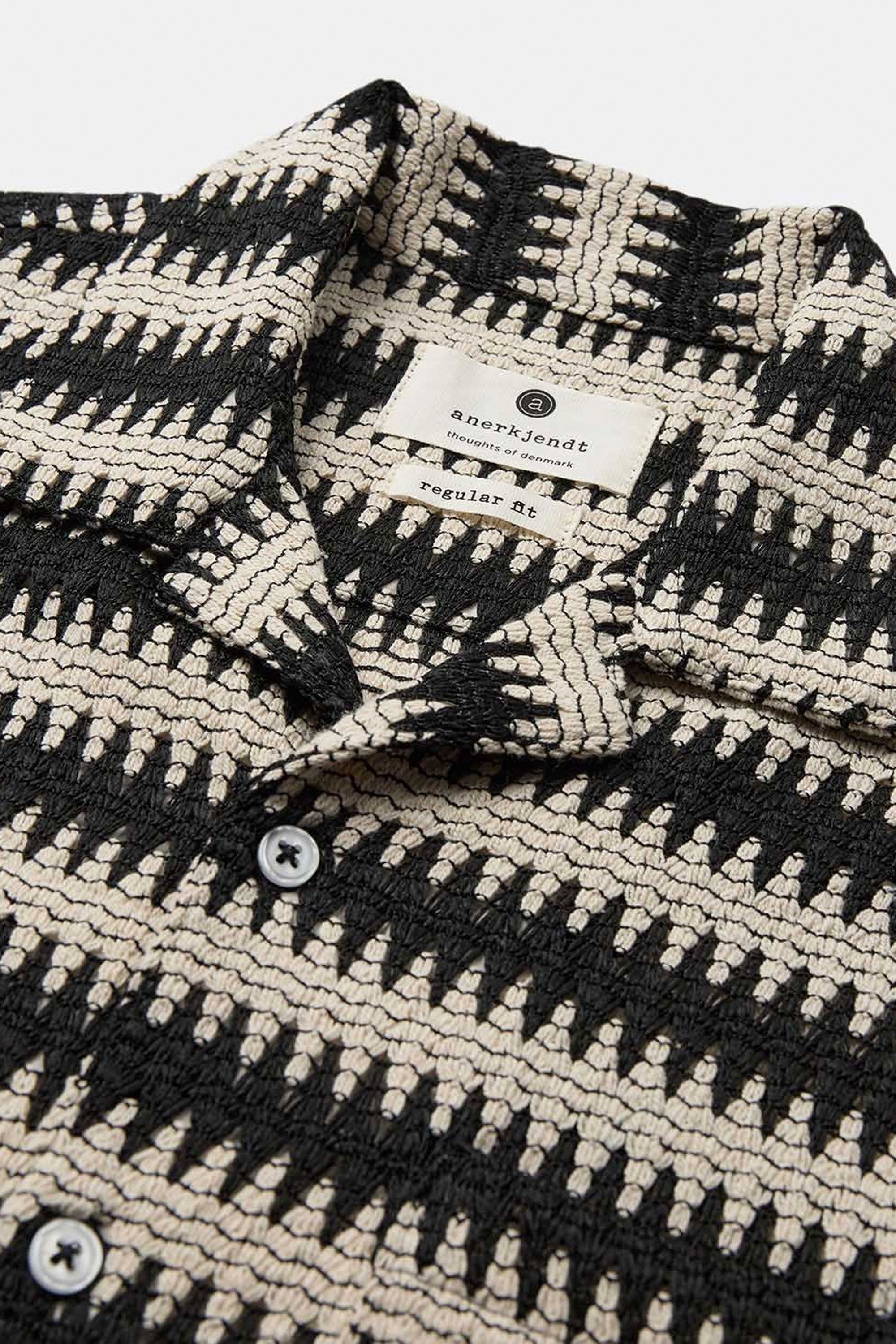 ANERKJENDT AKKURT STRUCTURE STRIPE SHIRT | Shop at PUKAS