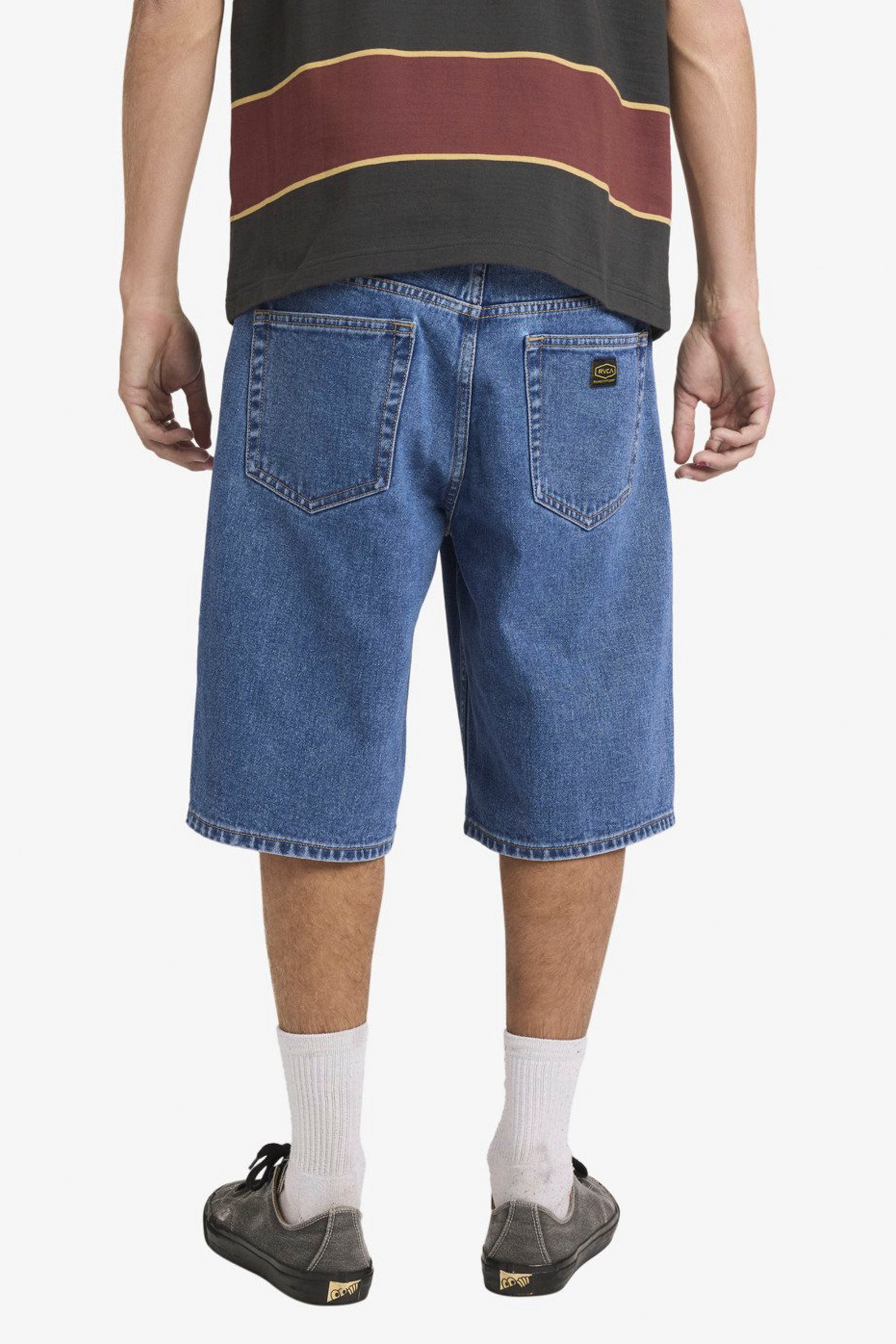 RVCA Dayshift Denim Short | Shop at PUKAS SURF SHOP