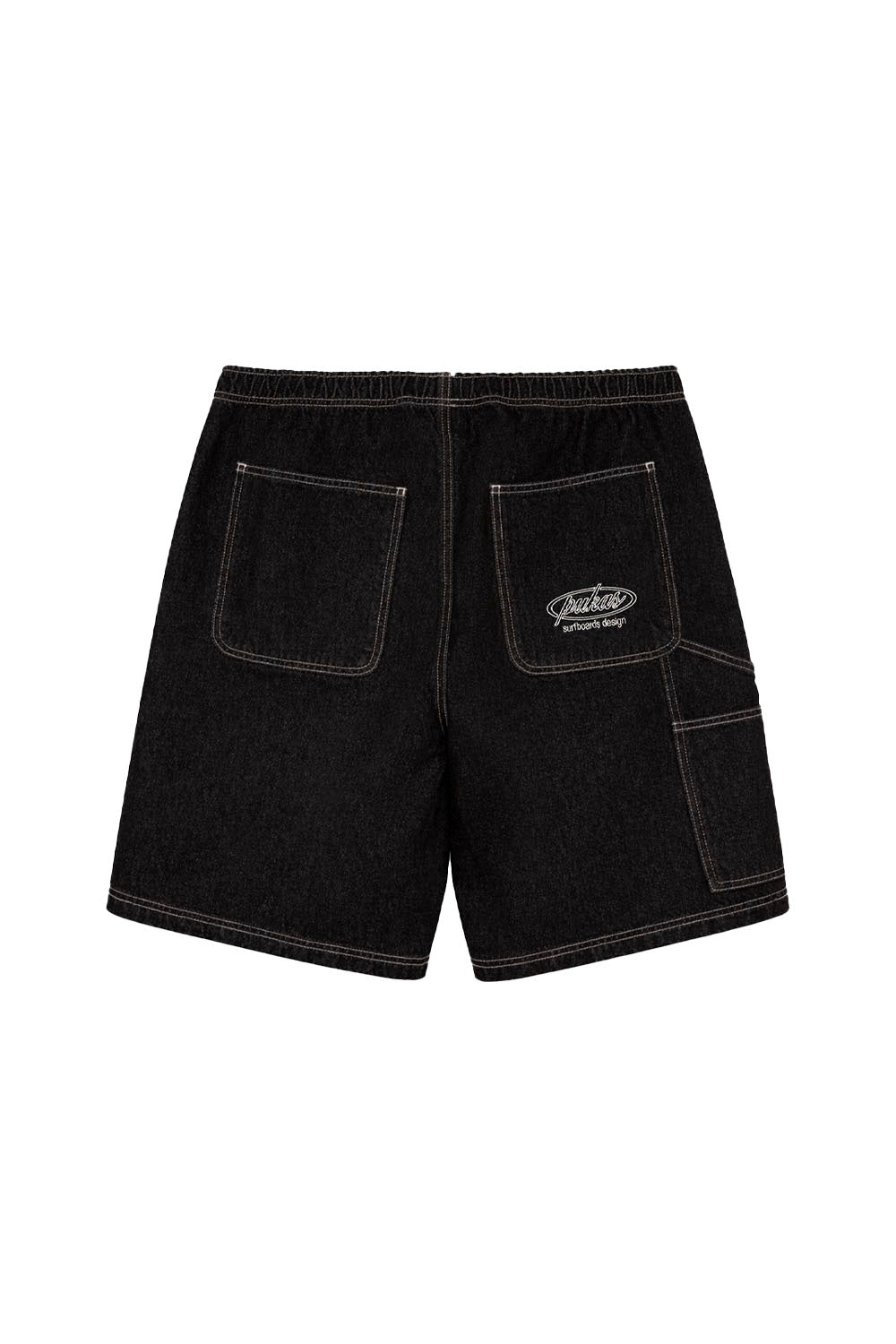 PUKAS Denim Walkshort Washed Black | Shop at PUKAS SURF SHOP