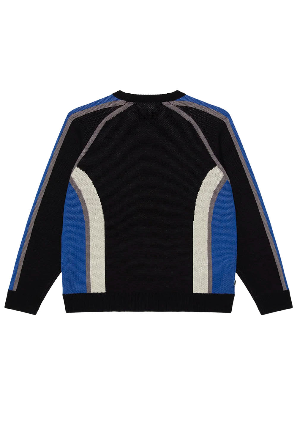 OBEY Estadio Knit Sweater Black Multi | Shop at PUKAS SURF SHOP