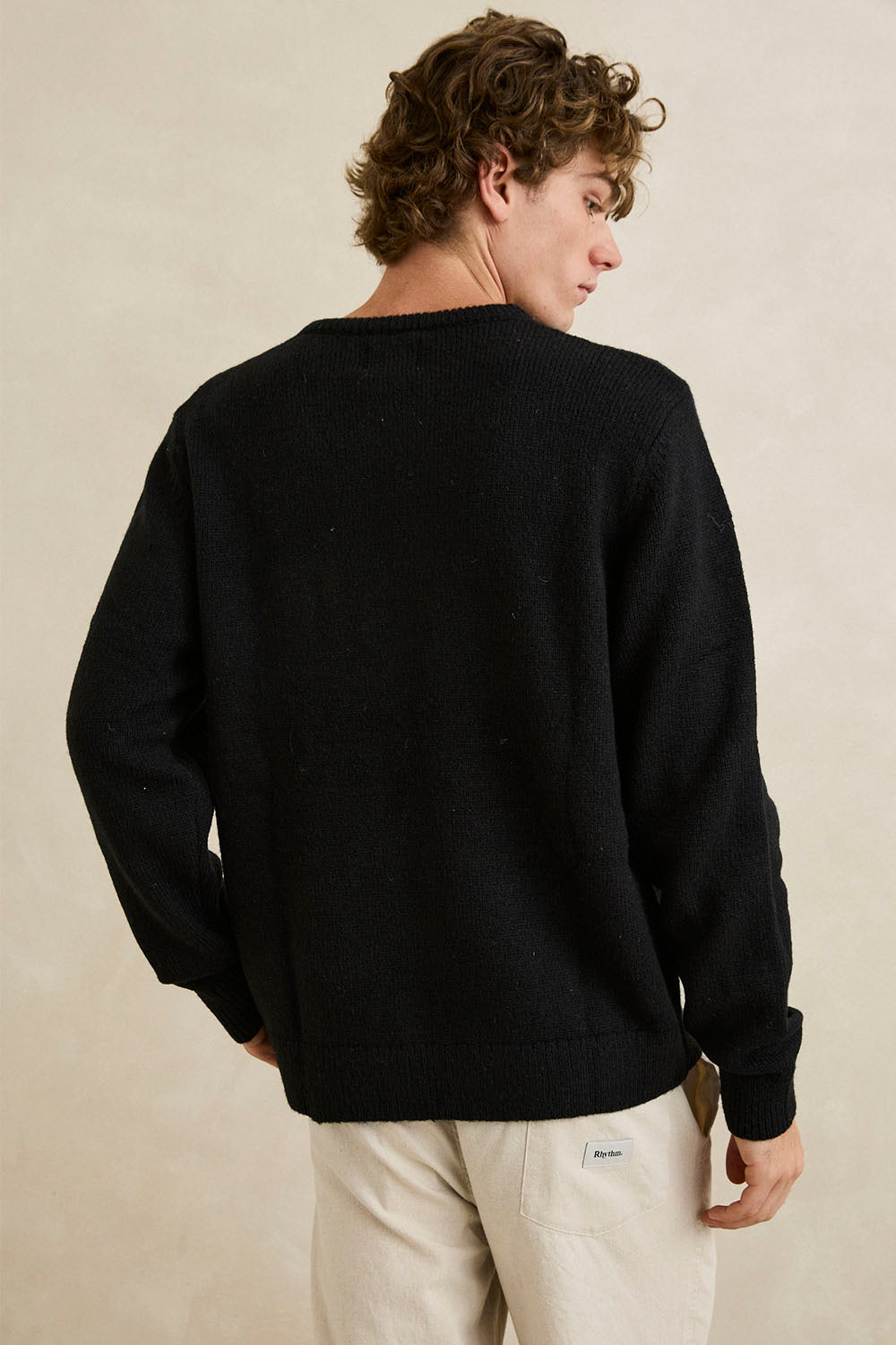 RHYTHM Mohair Stripe Knit Men's Sweater | Shop at Pukas Surf Shop