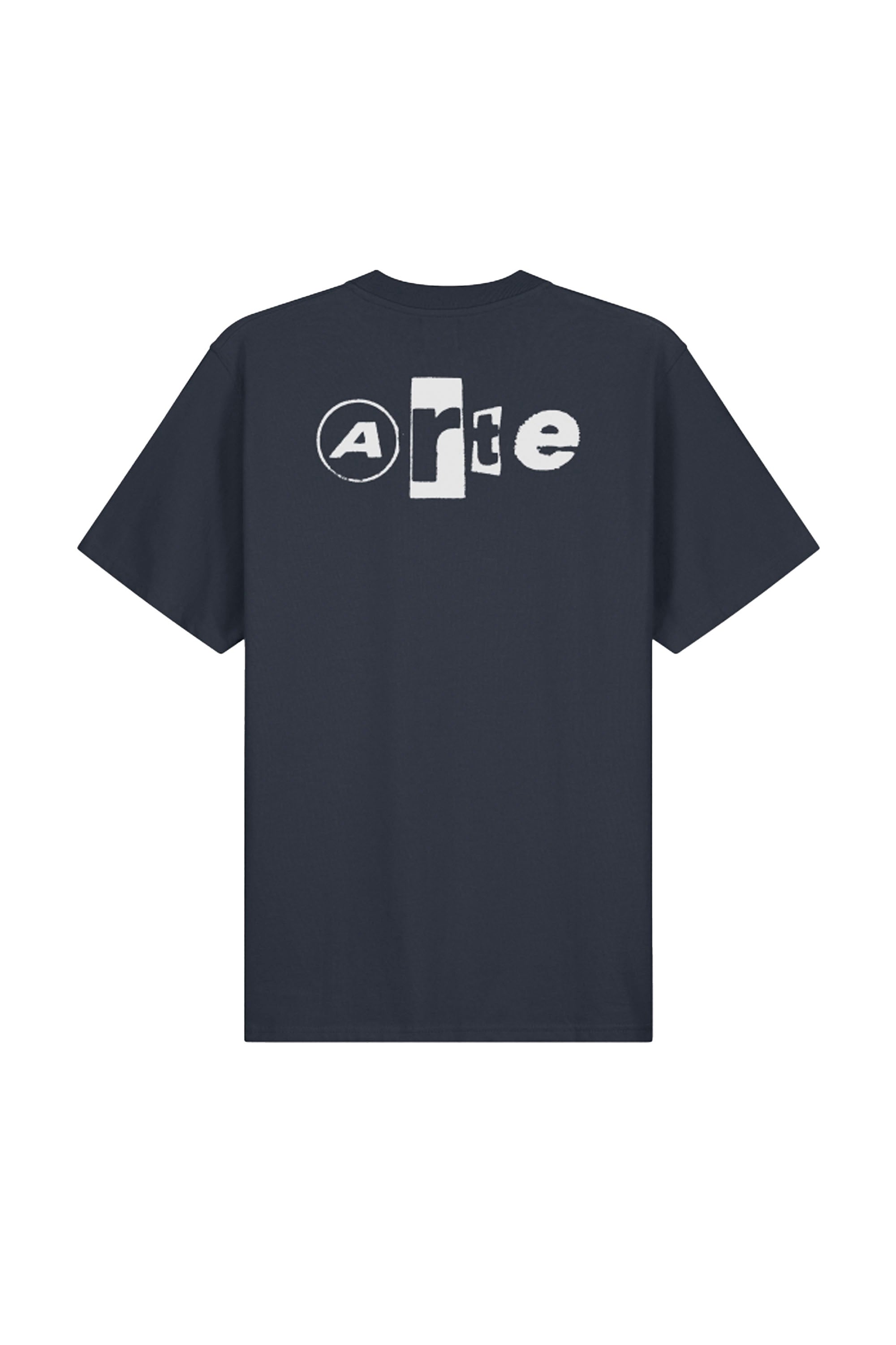 ARTE Back College T-Shirt Navy | Shop at PUKAS SURF SHOP