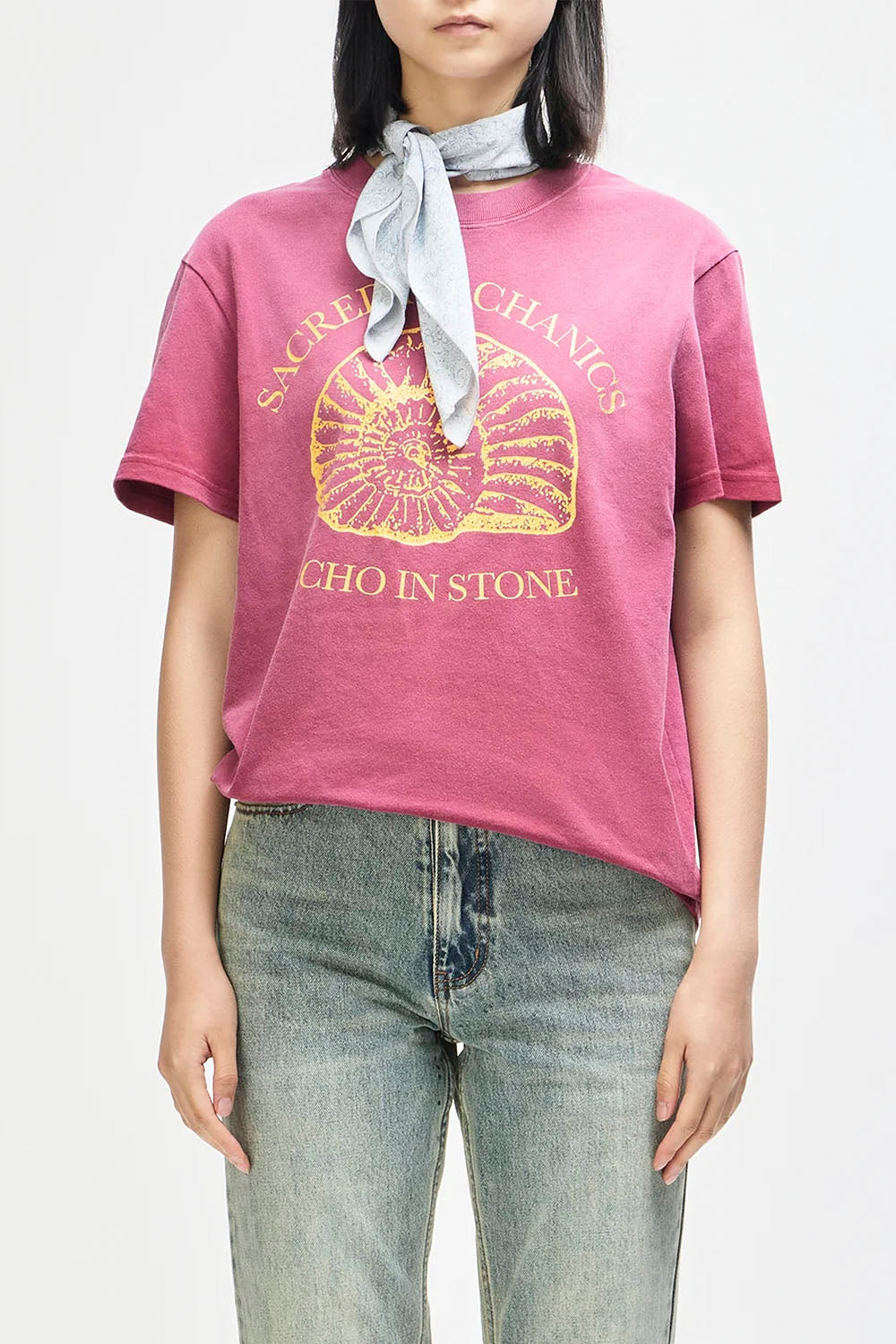 DEUS Perfect Ratio Tee Riding Red | Shop at PUKAS SURF SHOP