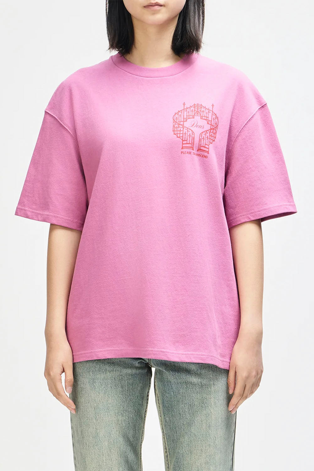 DEUS Upstairs OS Tee | Shop at PUKAS SURF SHOP