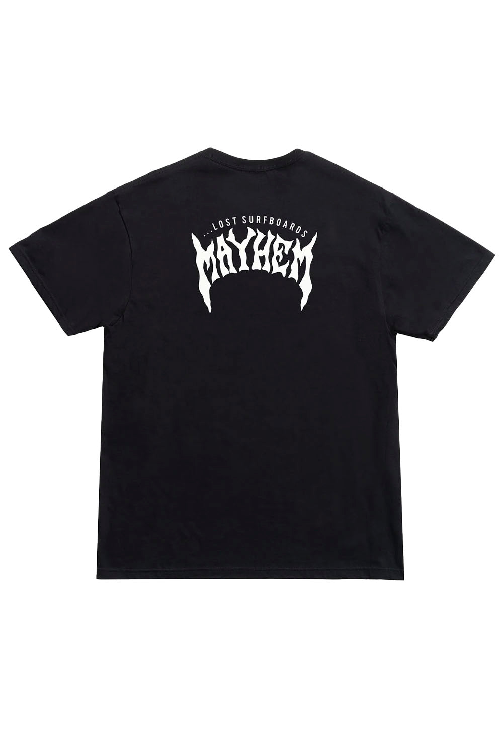 LOST Mayhem Designs Tee Black | Shop at PUKAS SURF SHOP