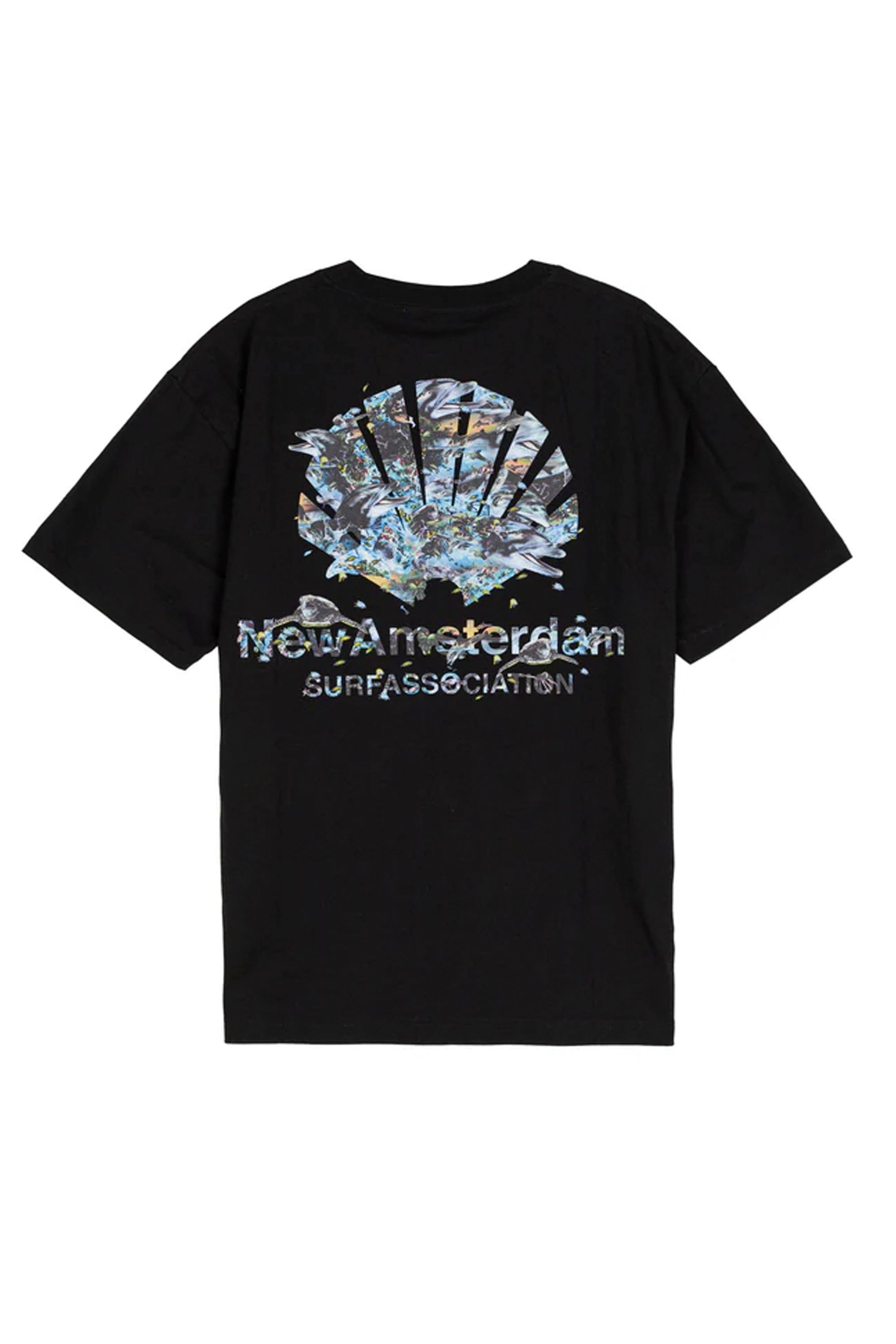 NEW AMSTERDAM SURF ASSOCIATION Dolphin Tee | Shop at PUKAS SURF SHOP