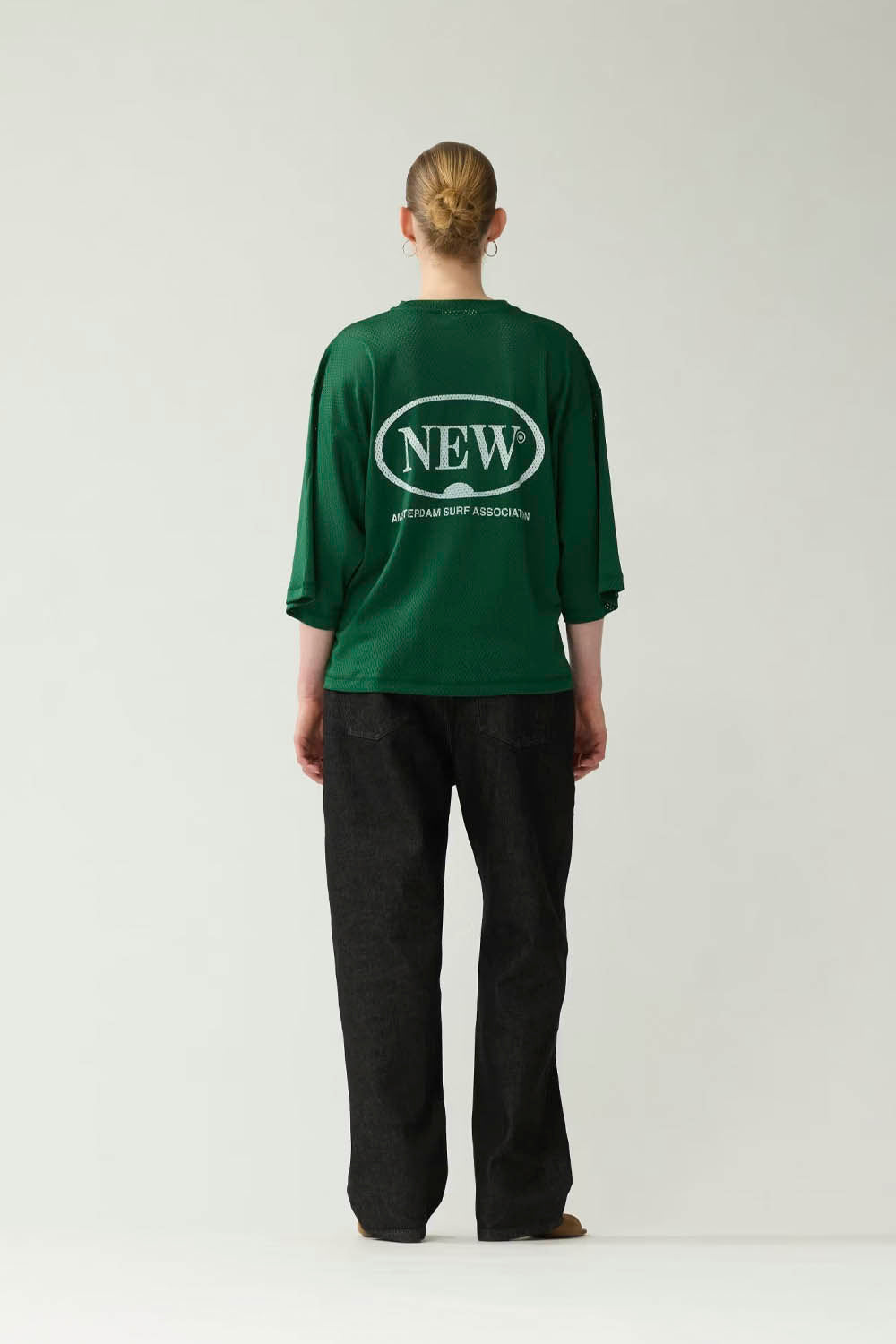 ユベントス　 ダークグリーン シャツ NEW AMSTERDAM SURF ASSOCIATION Mesh Jersey | Shop at PUKAS SURF SHOP