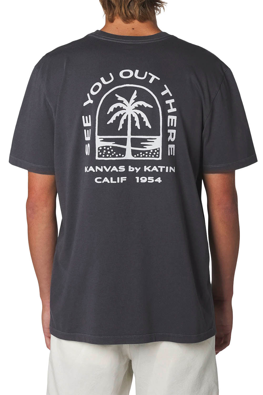 Katin Passage Tee Polar Navy | Shop at PUKAS SURF SHOP