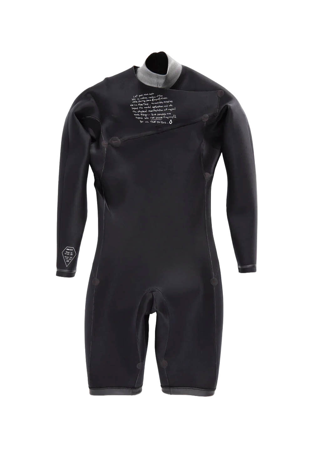 サーフィン・ボディボード Volcom Modulator 2/2mm spring wetsuit VOLCOM Wetsuit 2/2mm Springsuit Black Man | Shop at PUKAS SURF SHOP