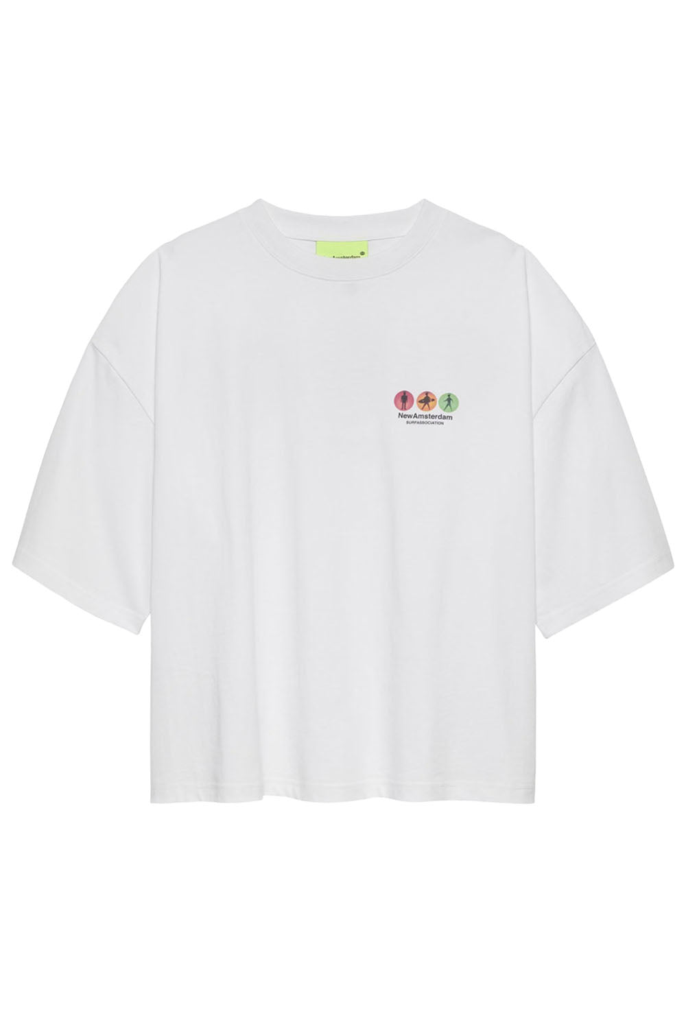 NEW AMSTERDAM Traffic Tee White | Shop at PUKAS SURF SHOP