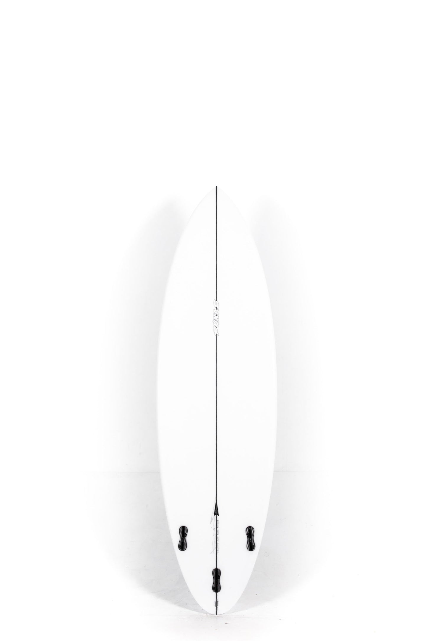 White Pukas Surfboard Space Oddity size 6'3" at Pukas Surf Shop - 2