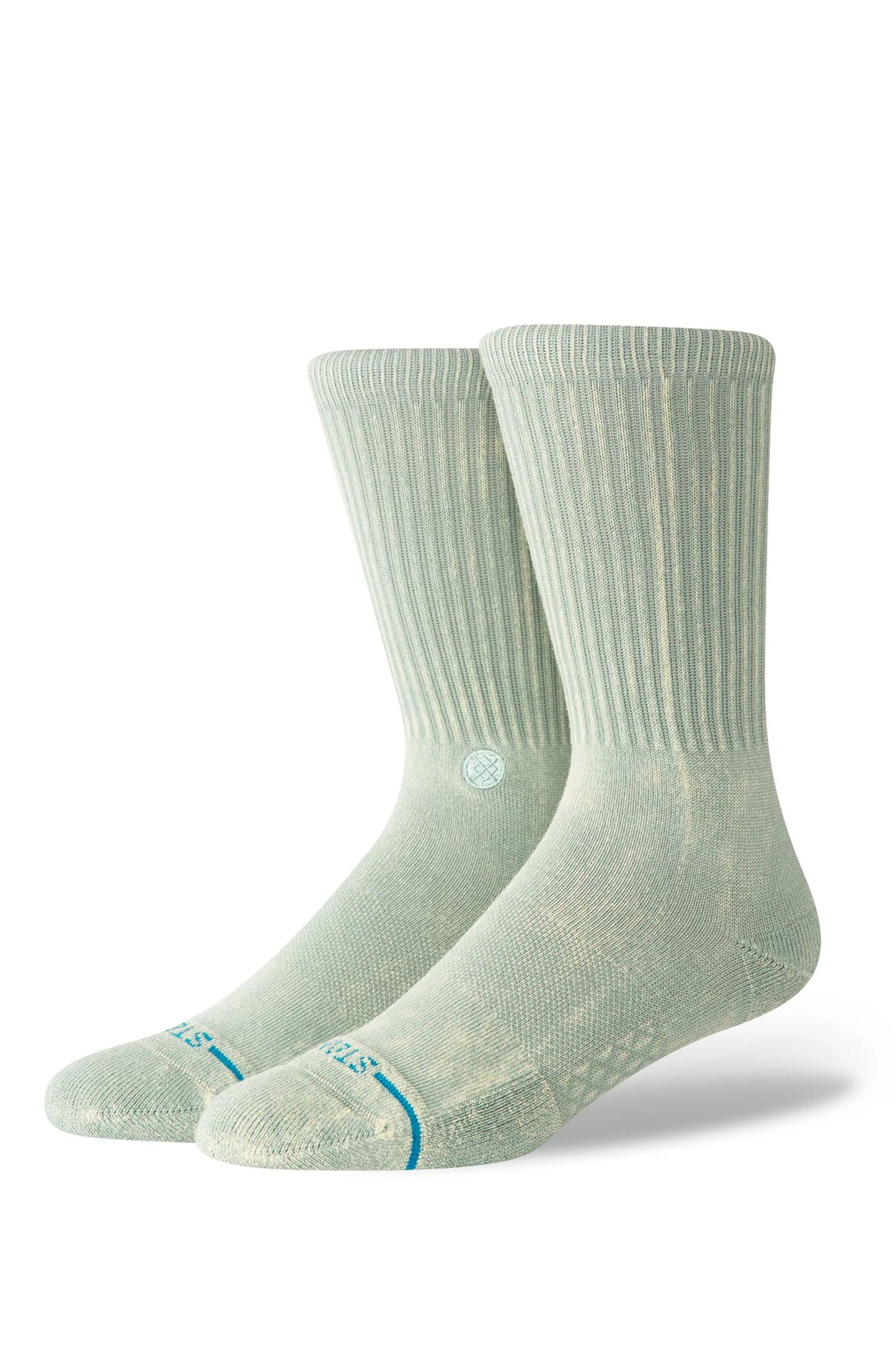 Pukas Surf Shop Socks Stance Icon Dyed Crew Sea Green