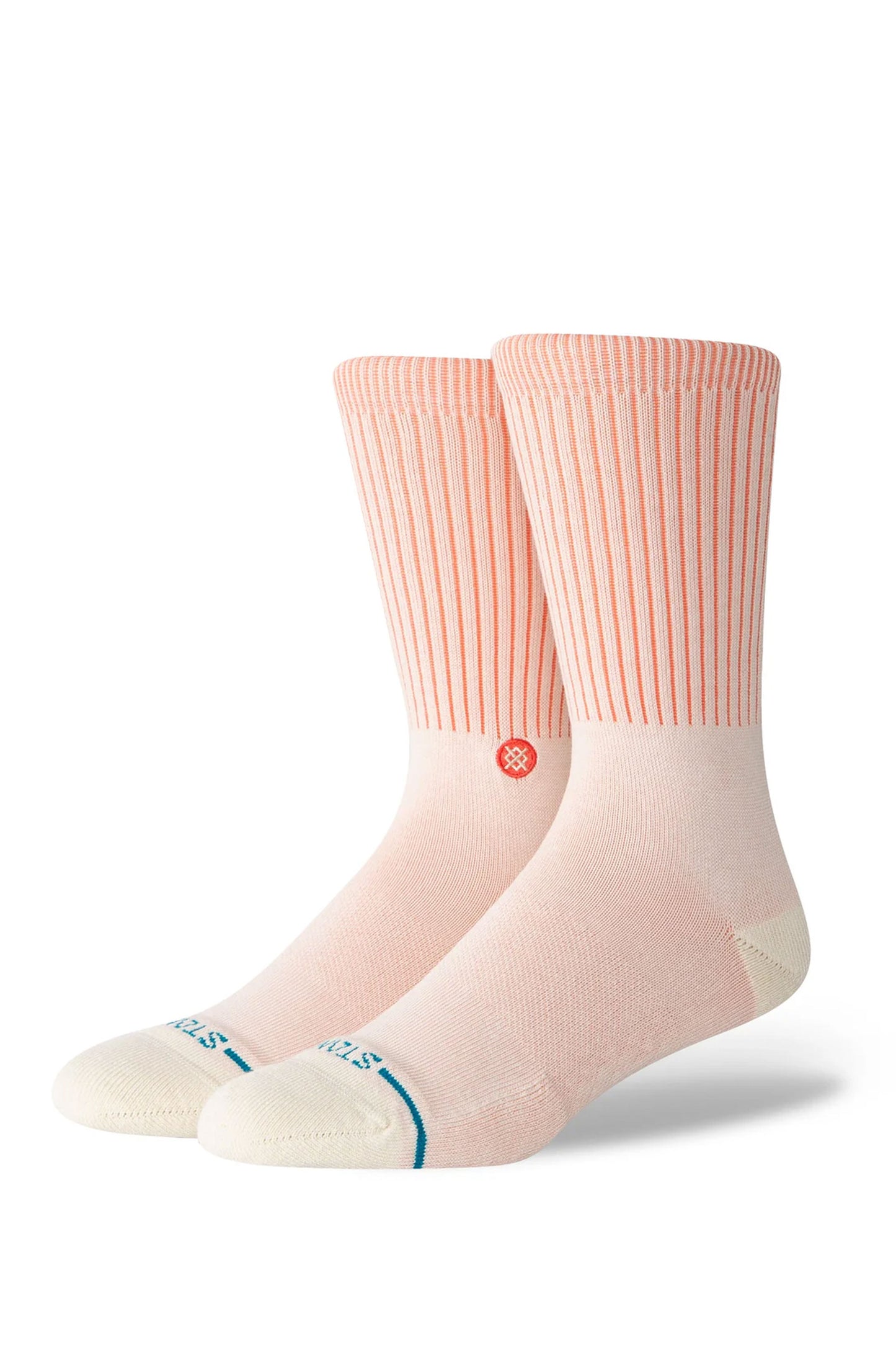 Pukas Surf Shop Socks Stance Icon Pop Crew Coral