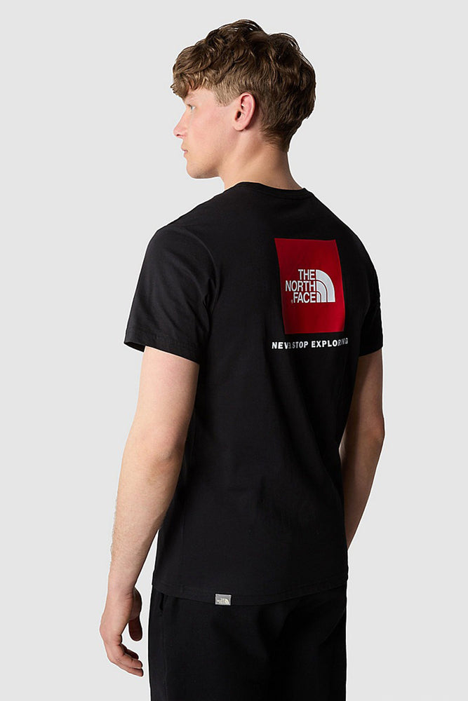    Pukas-Surf-Shop-THe-North-Face-Black-Red-Box-Tee-Black