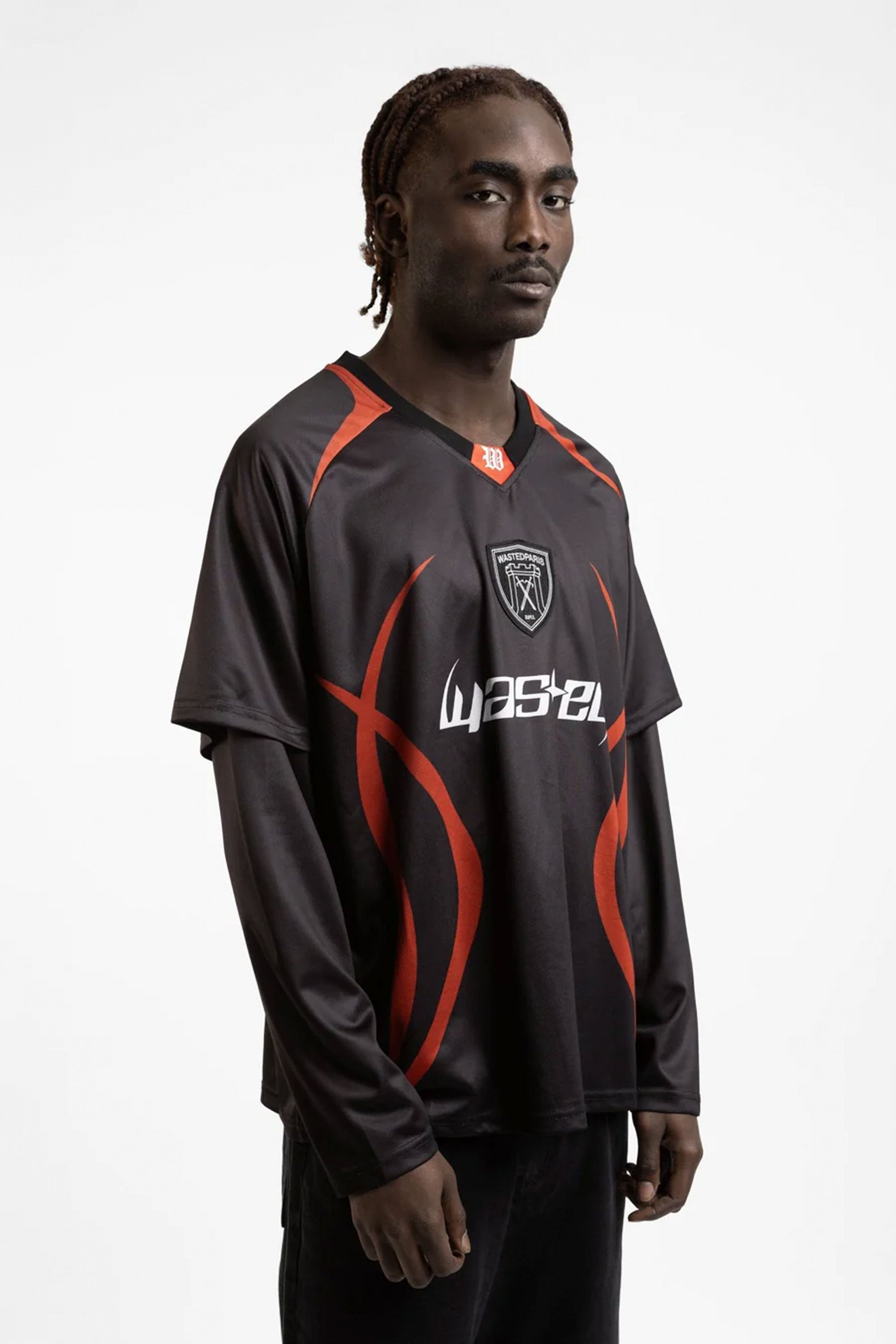 WASTED PARIS ウェイステッドパリス / Blade Football Jersey T WASTED PARIS - BLADE FOOTBALL JERSEY | Shop at PUKAS SURF SHOP