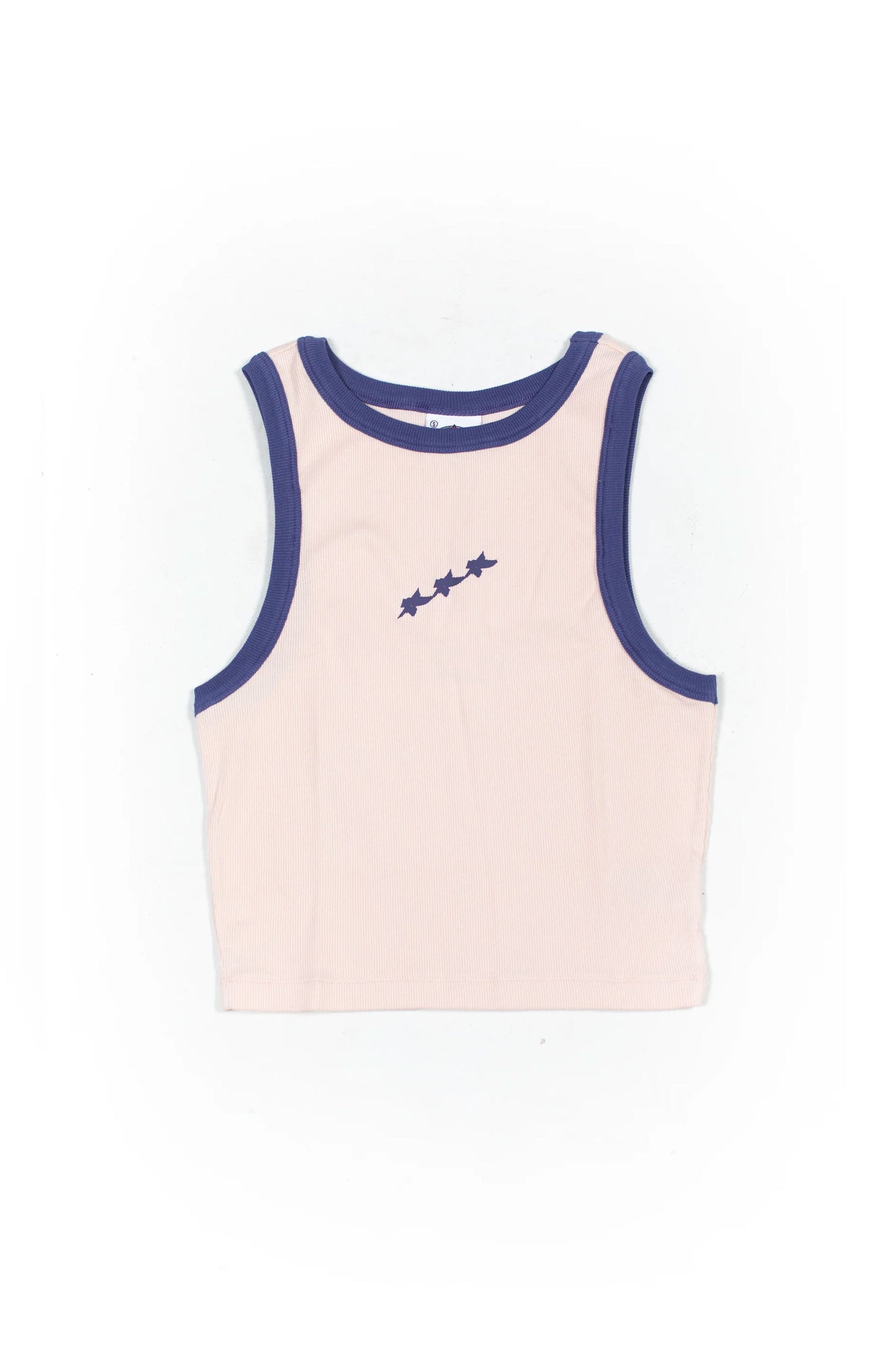 Pukas Surf Shop Woman 3 Stars Rib Tank Washed Rose