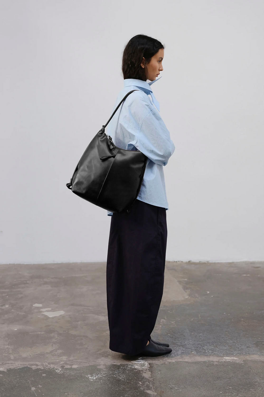Ölend Elio Bag ブラック ÖLEND Elio Bag Vegan Leather Black | Shop at PUKAS SURF SHOP