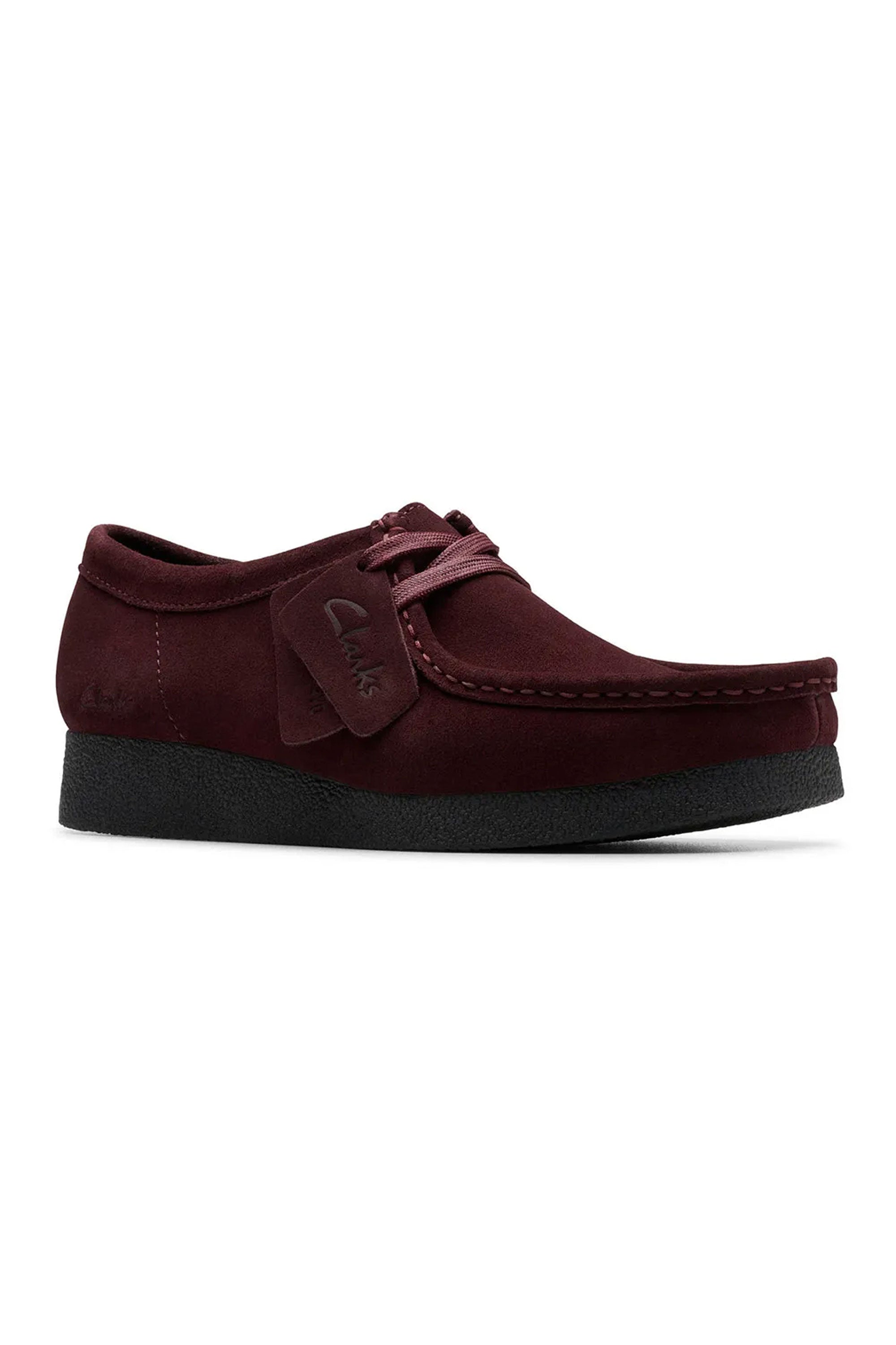 CLARKS WALLABEE EVOSH WOMAN MERLOT SUEDE | Shop at PUKAS SURF SHOP