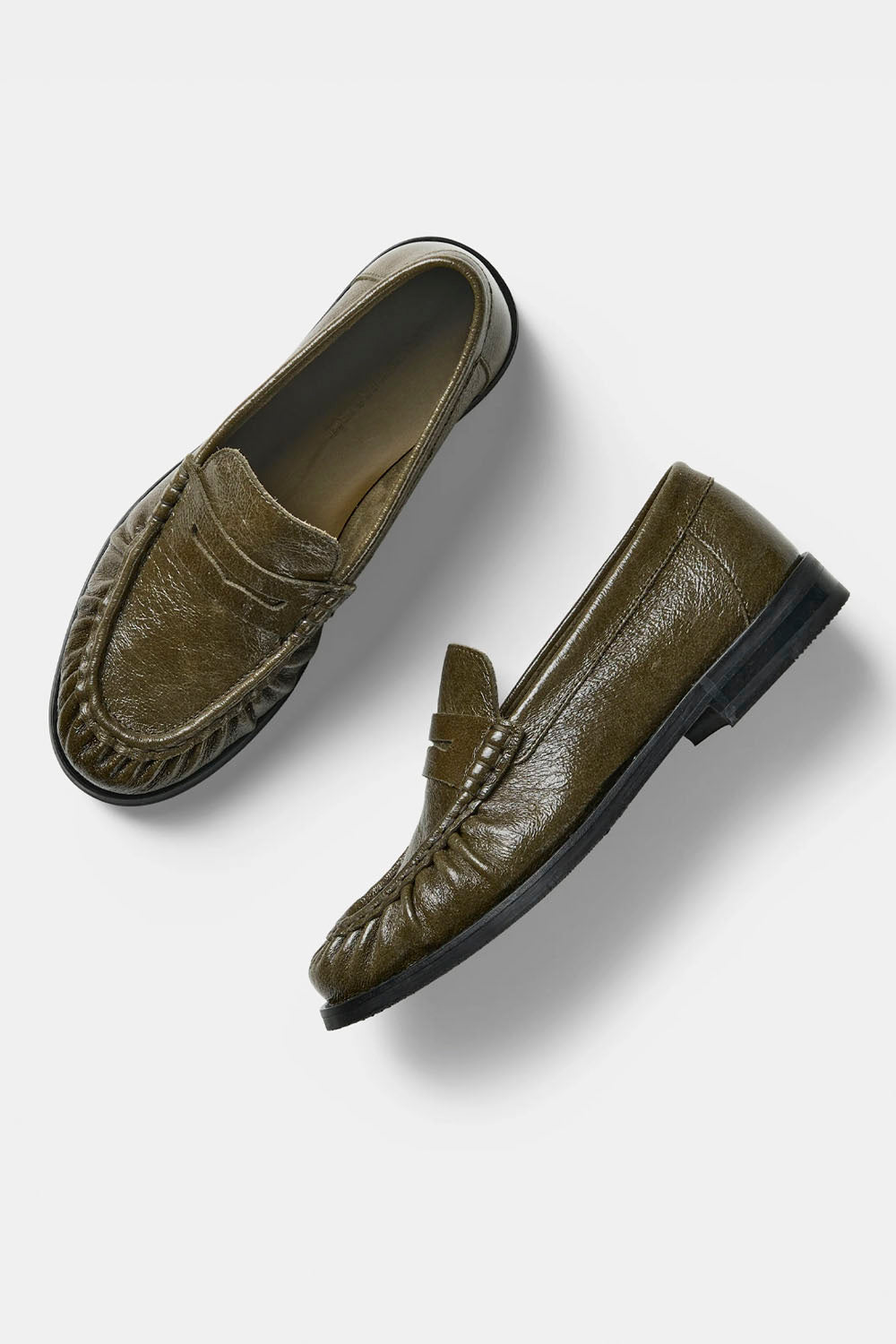 GARMENT PROJECT Charlie Loafer Olive | Shop at PUKAS SURF SHOP