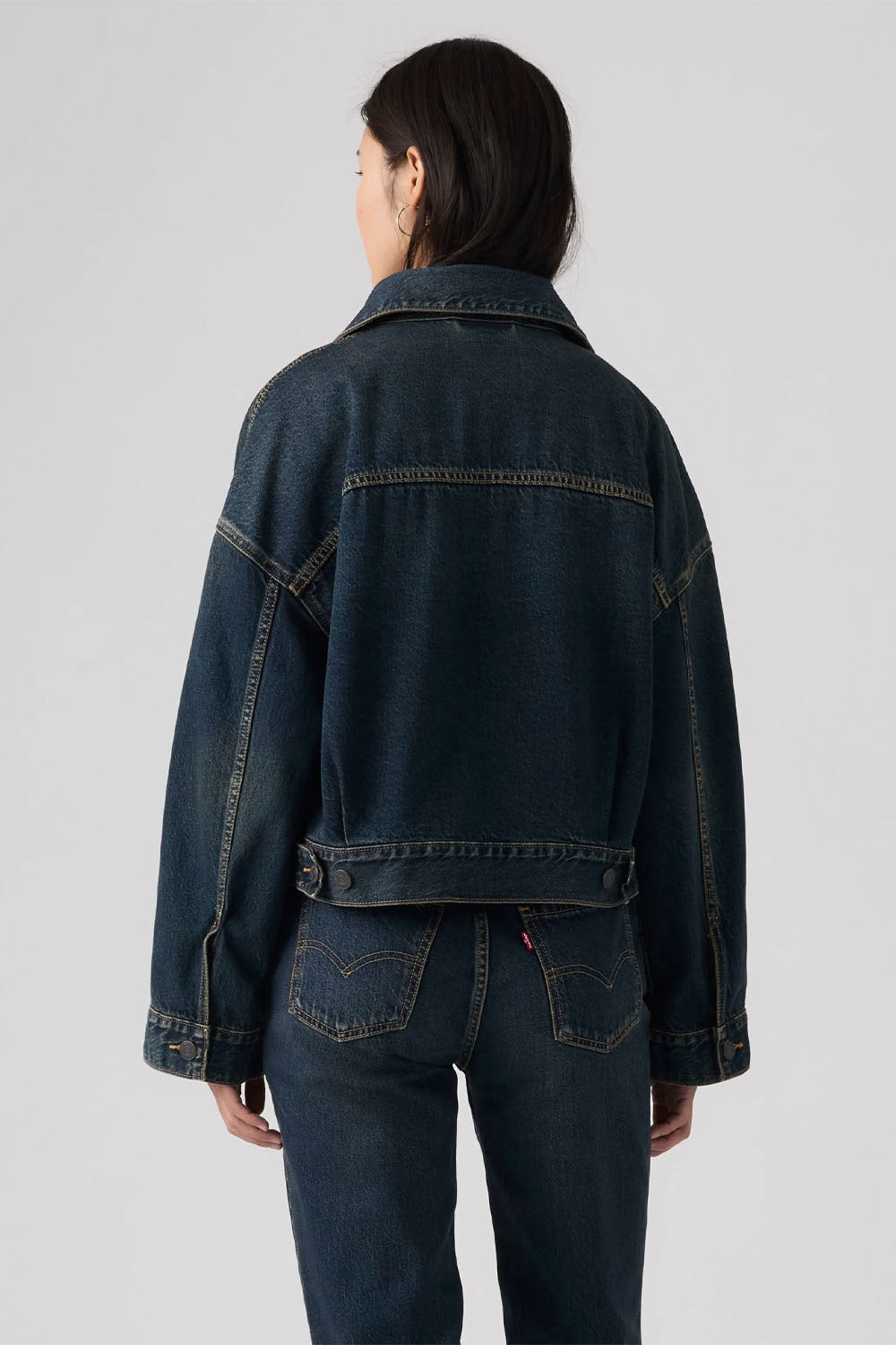 Levi's Loose Crop Trucker Jacket High Vibration | Shop at PUKAS