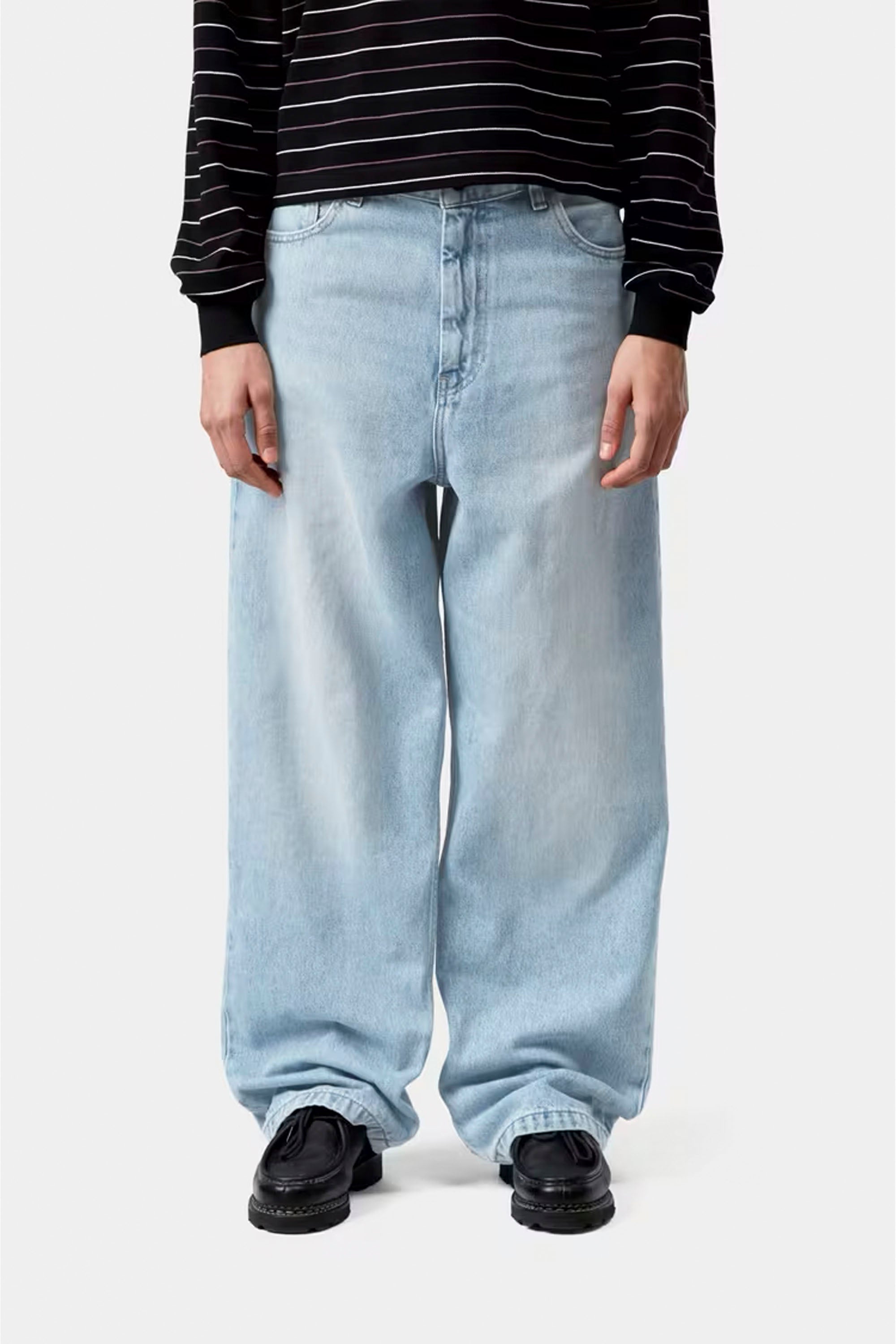 CARHARTT WIP Brandon Pant Blue Bleached | Shop at PUKAS SURF SHOP