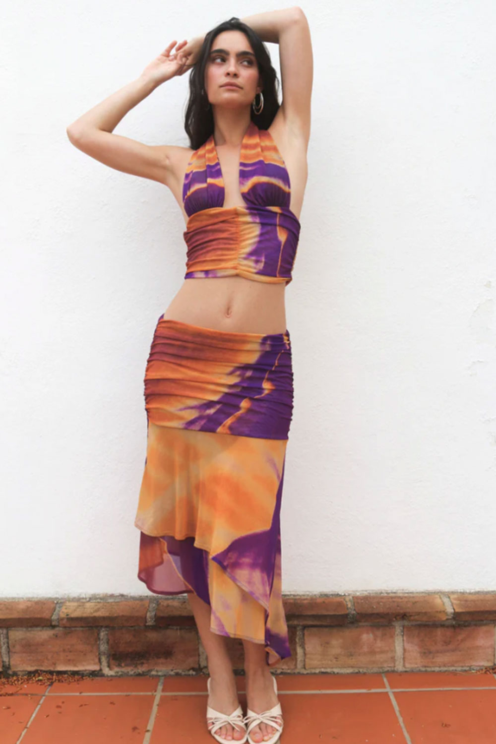 Feners Festa Skirt Lilac | Shop at PUKAS SURF SHOP