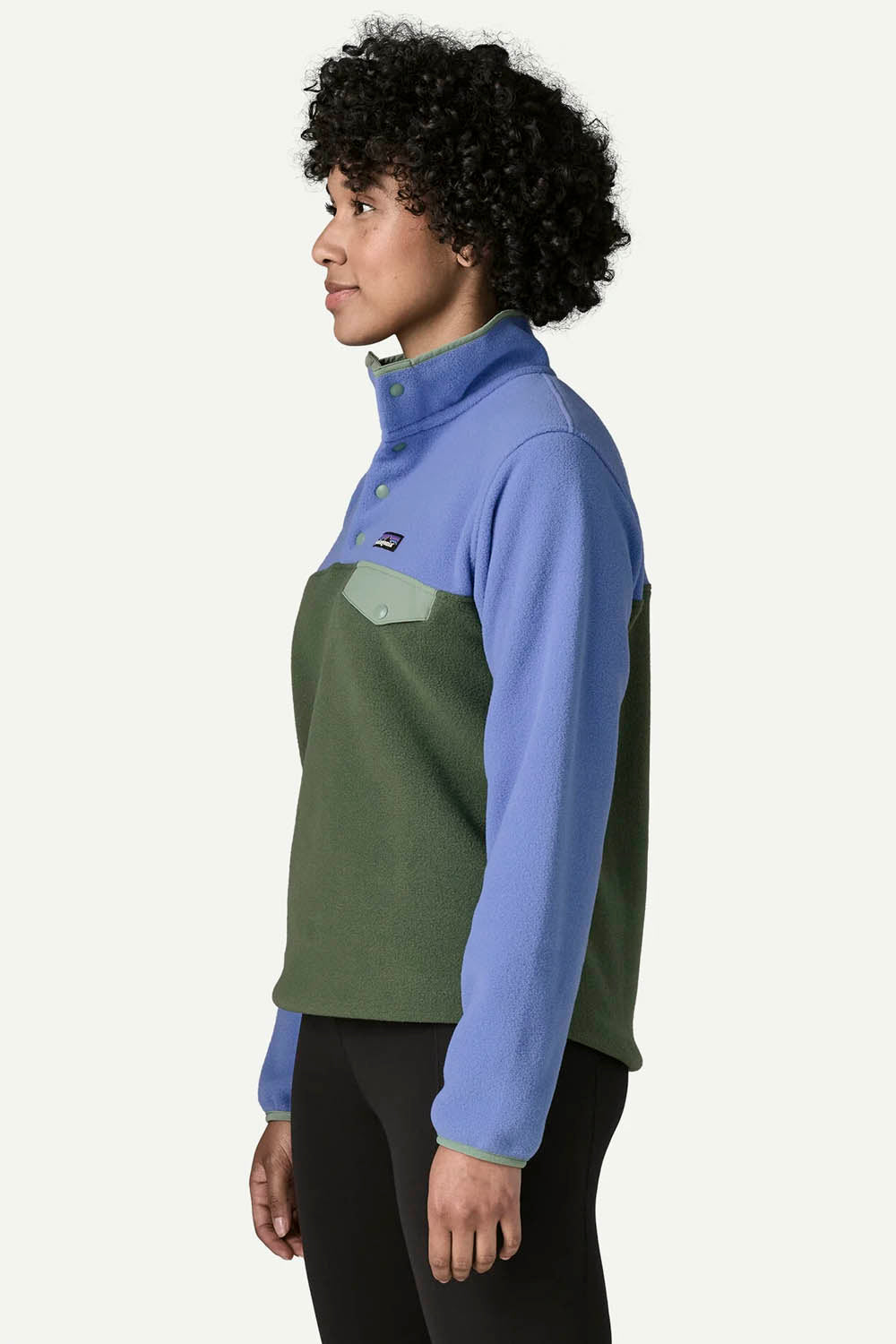 PATAGONIA - LIGHTWEIGHT SYNCHILLA SNAP-T FLEECE - CANOPY GREEN