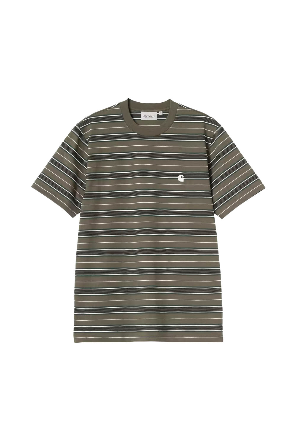 CARHARTT WIP Bronson T-Shirt Cypress Stripe | Shop at PUKAS SURF SHOP