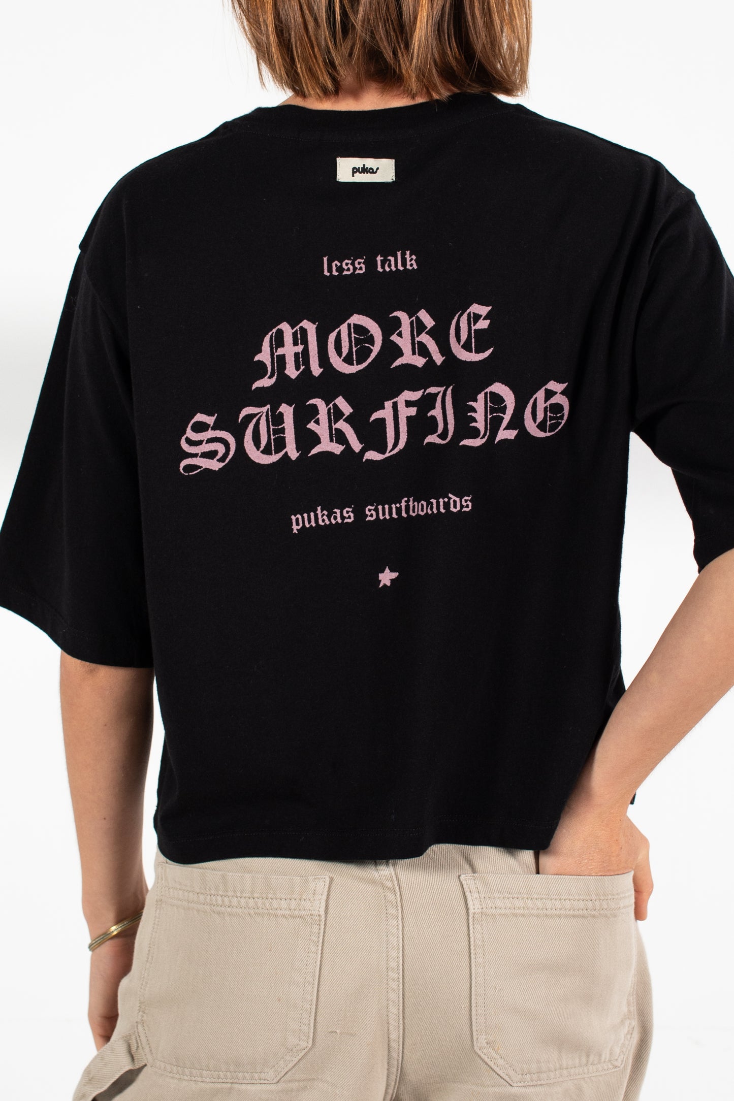 Pukas-Surf-Shop-more-surfing-tee-black