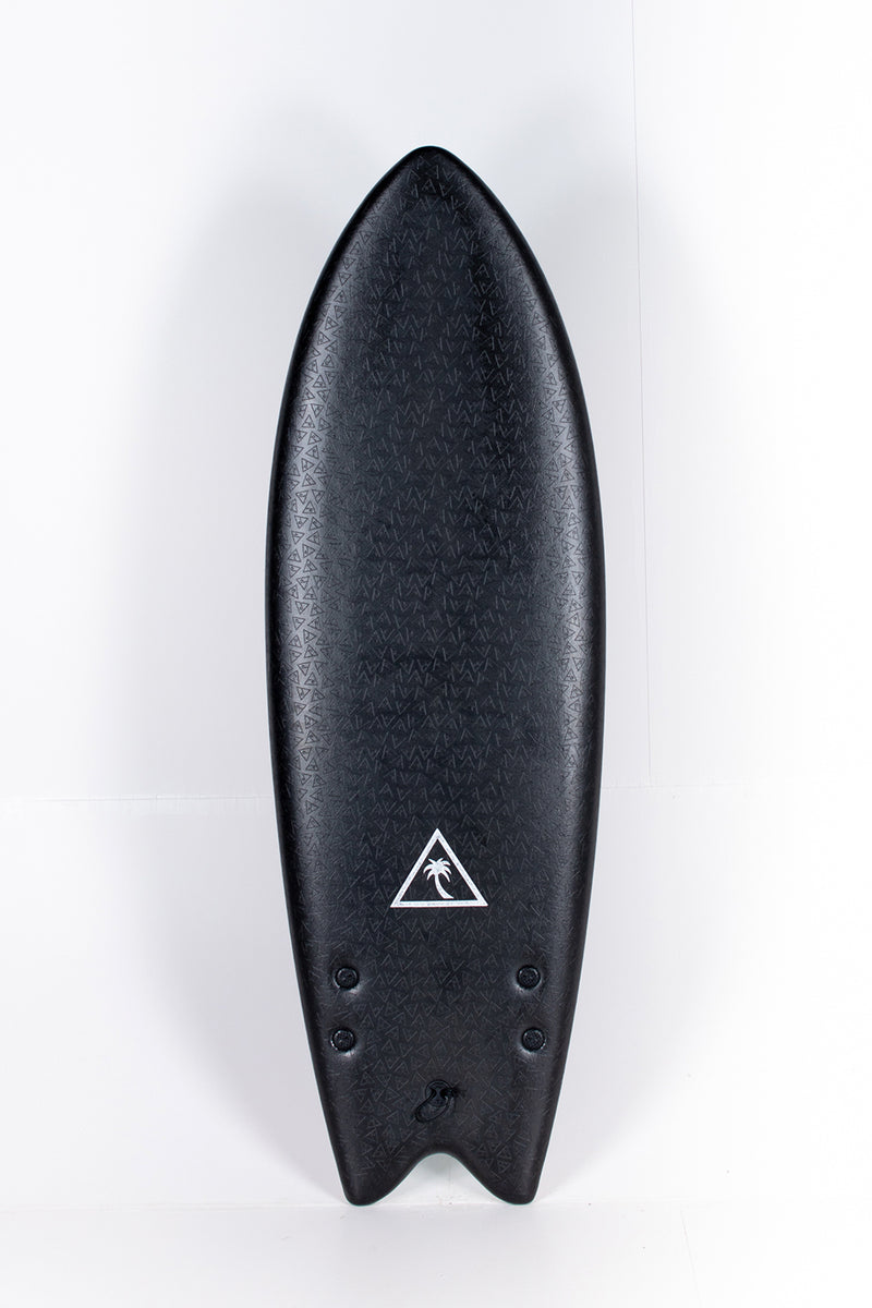 Catch Surf RETRO FISH TWIN FIN Black Turquoise 5 6 x 21.65 x 2.95 x 45L